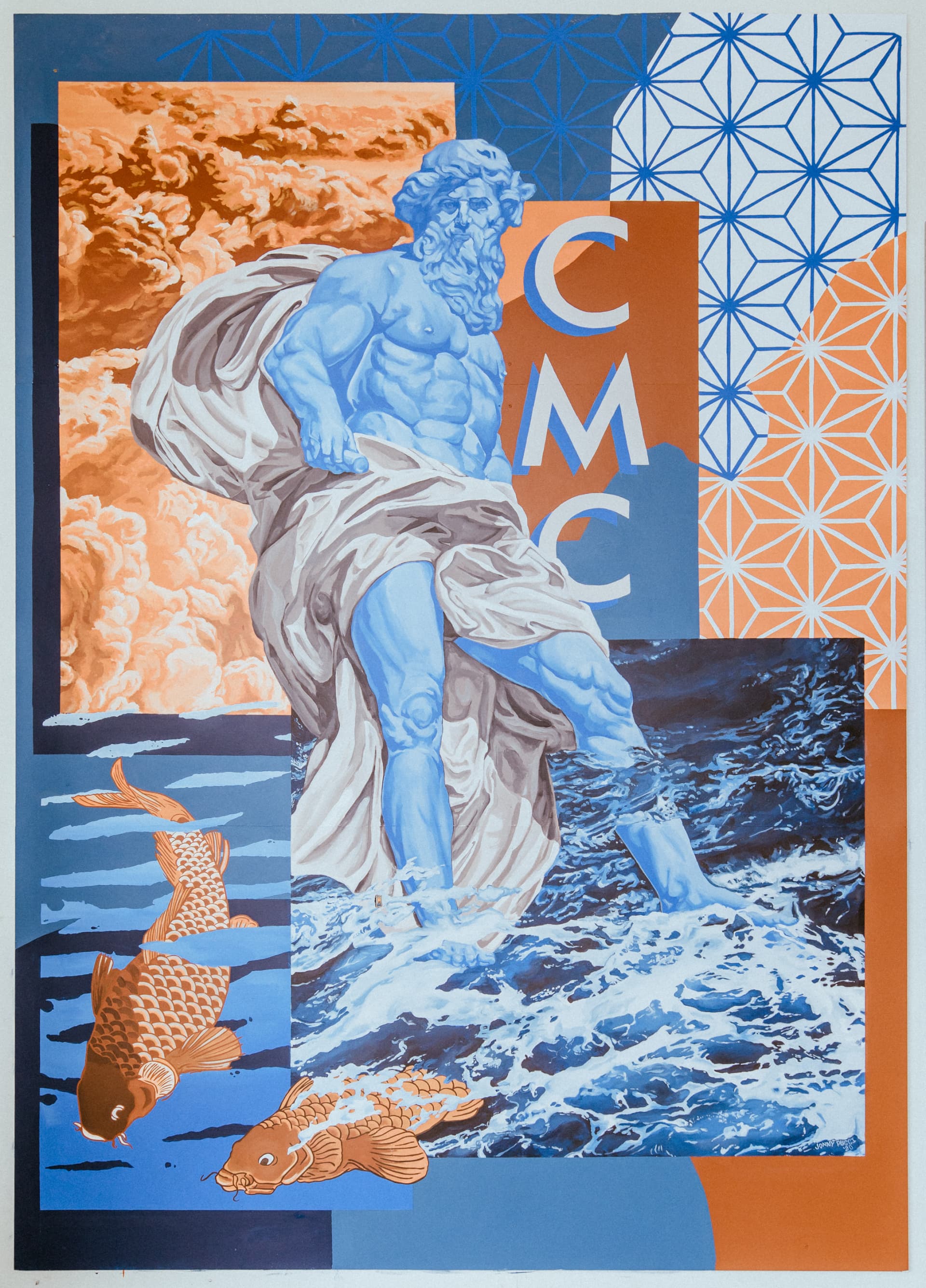 Divine Currents and Mythic Waters