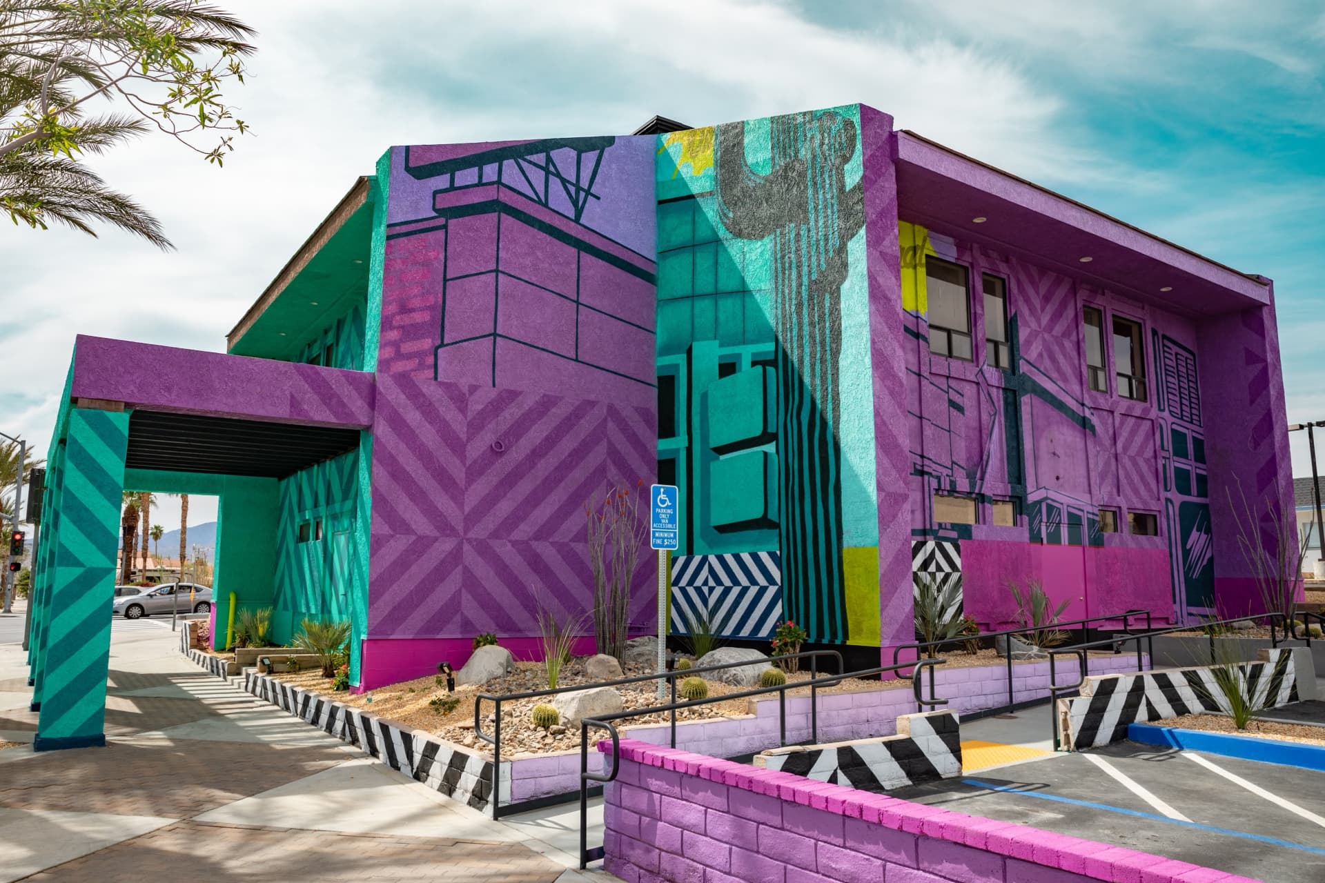 Palm & Pierson  360 mural 