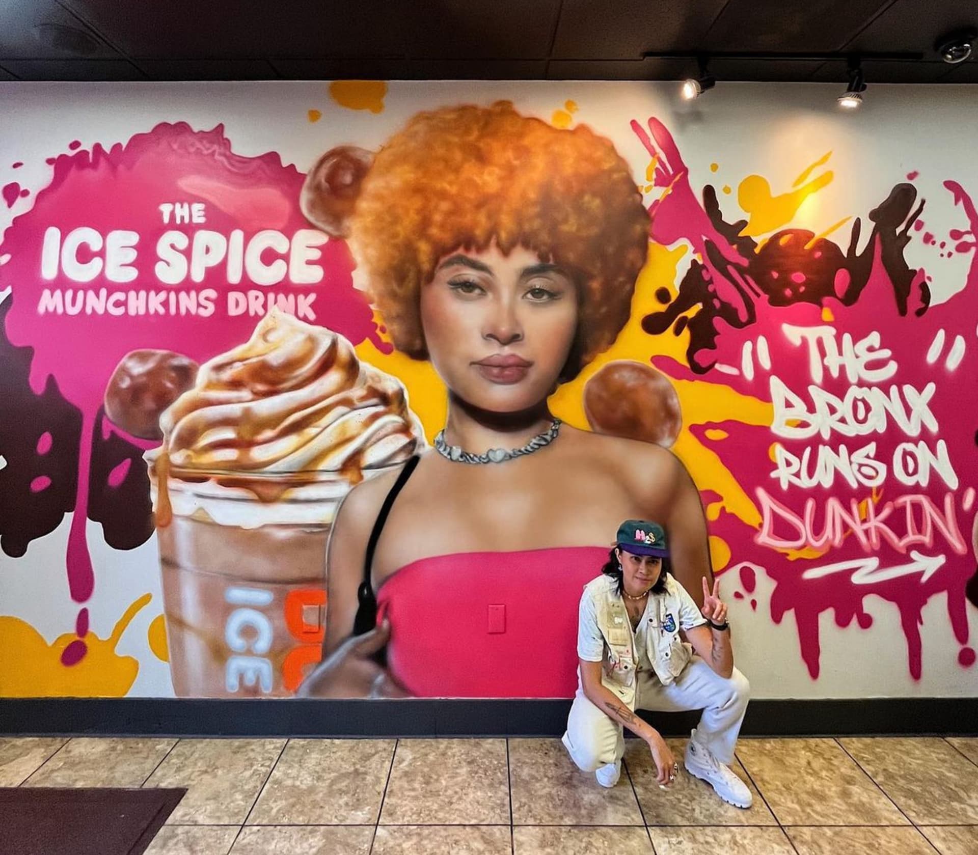 Ice spice x Dunkin 