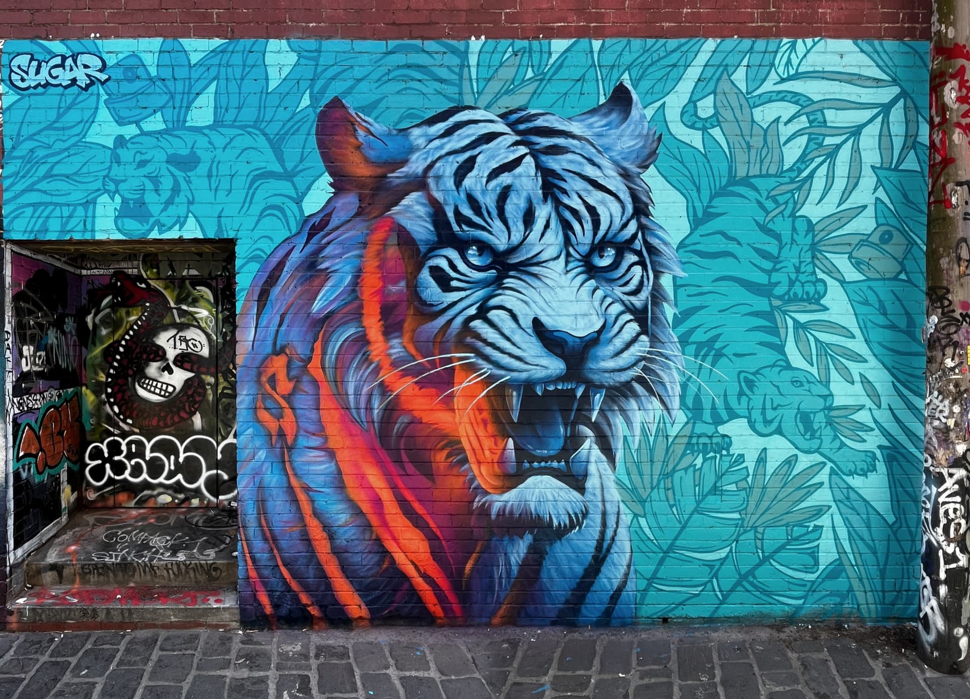 Mr myagi mural
