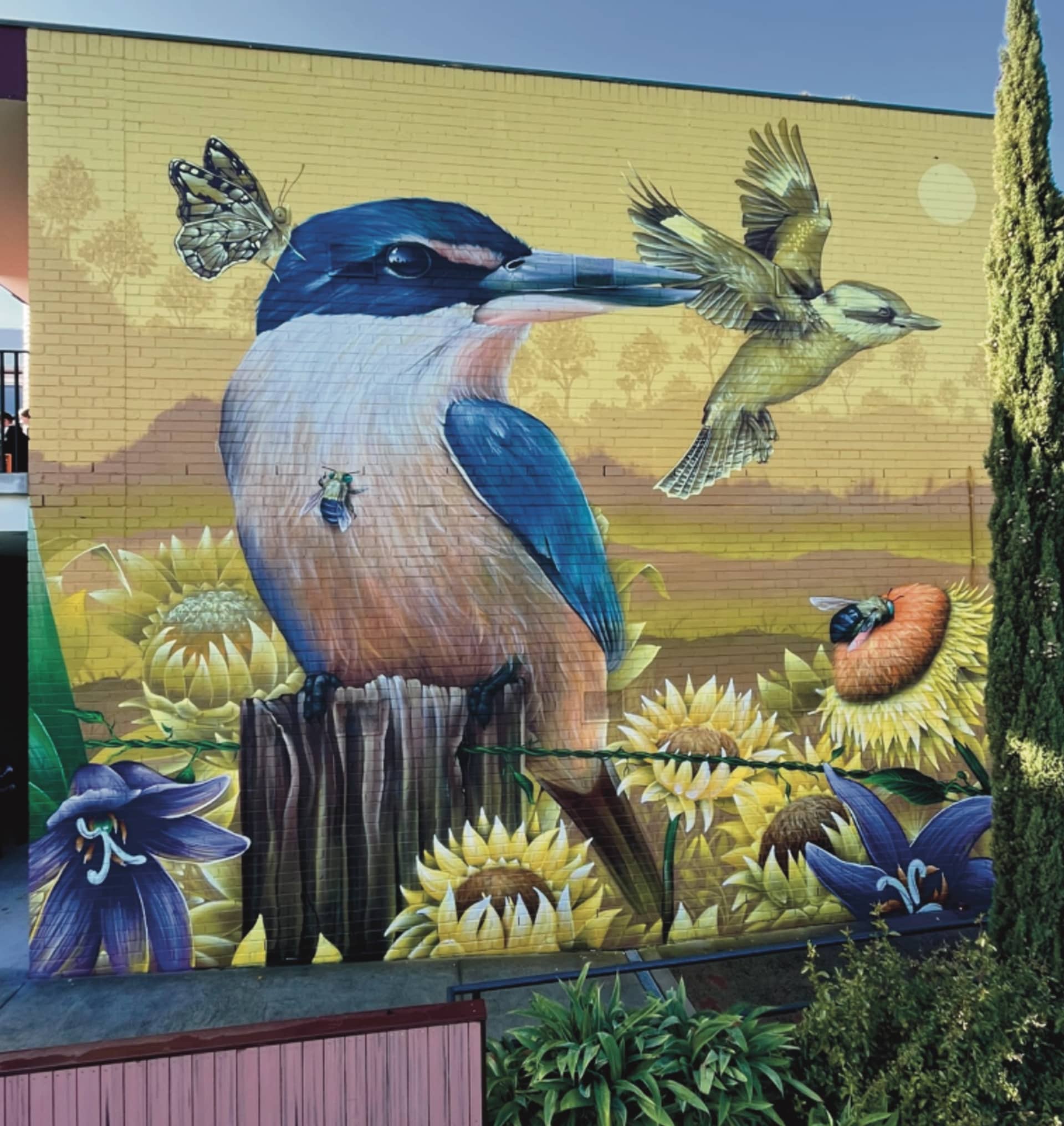 Mural for local school in melbourne