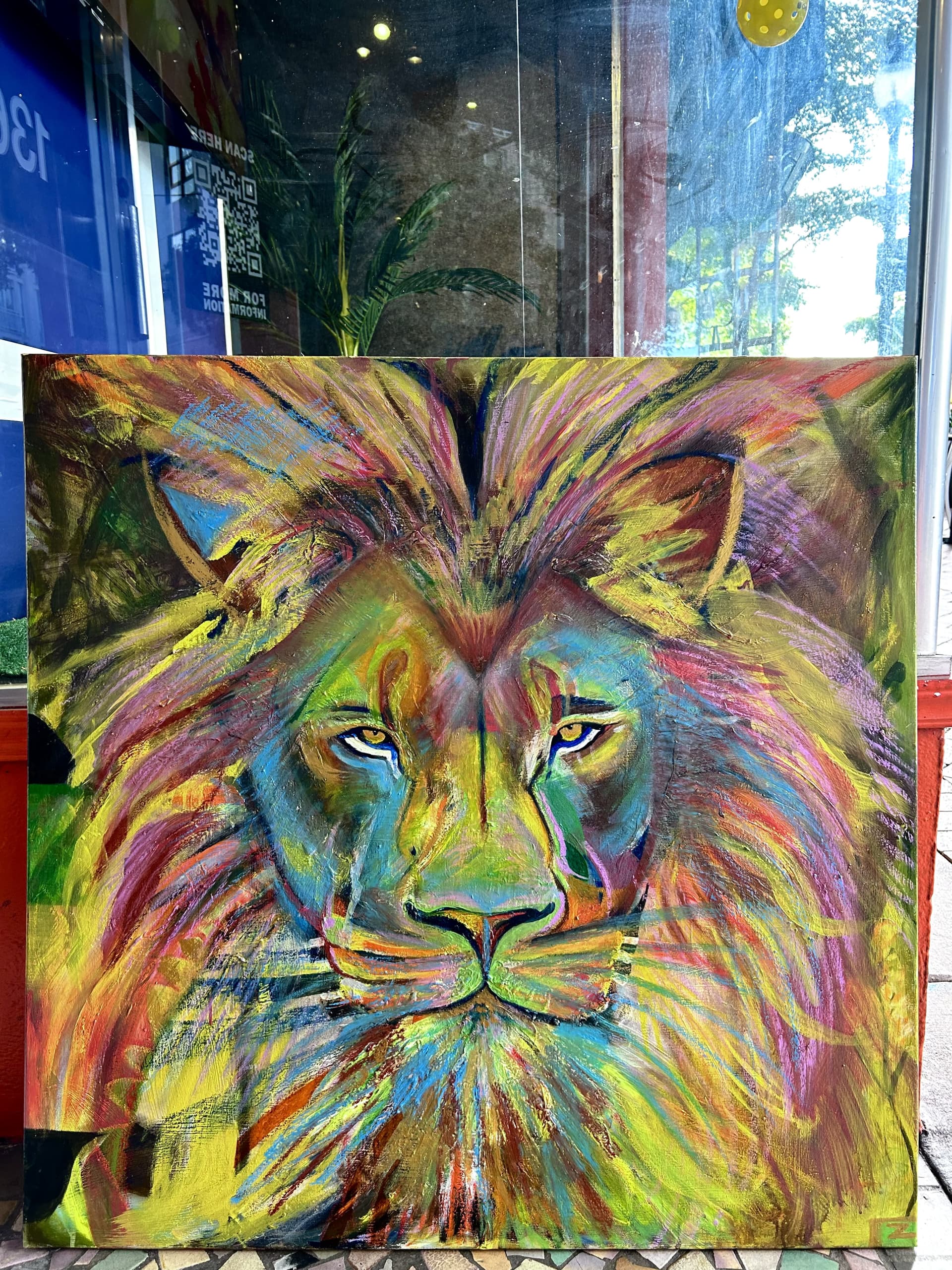 “Rainbow Warrior Lion” 