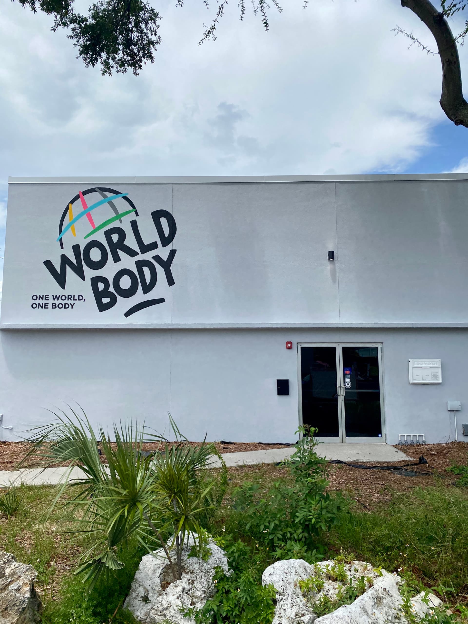 World Body Gym Signage