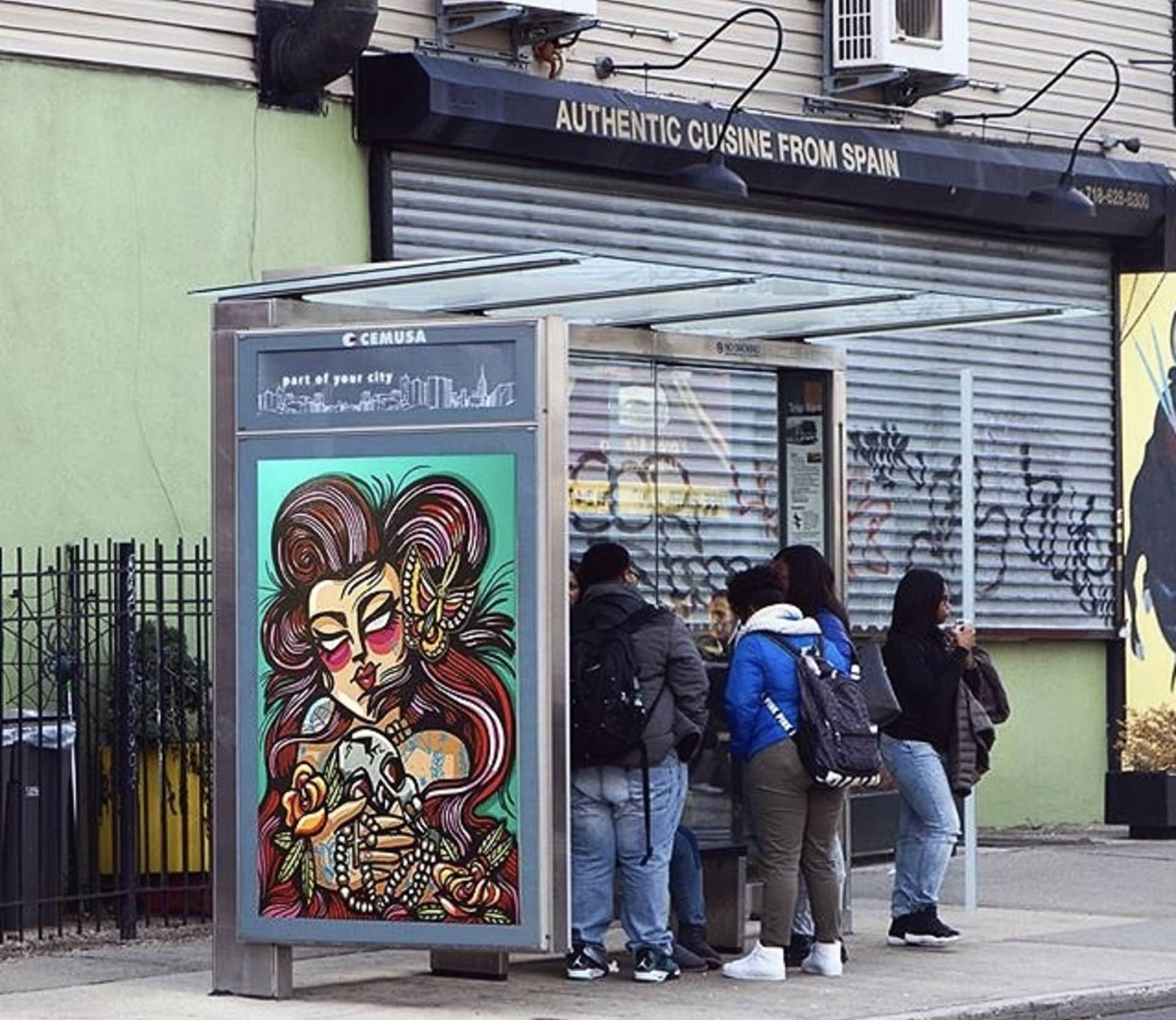 Bus stop 