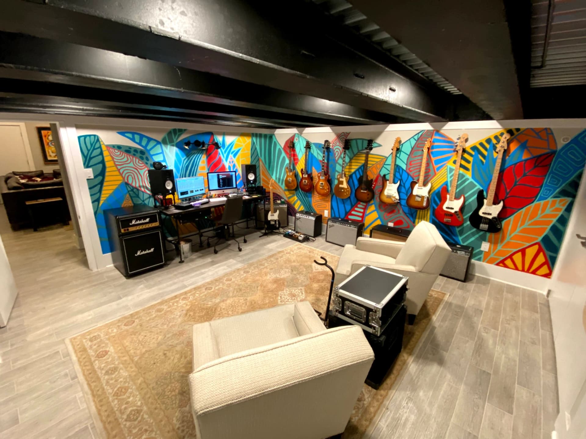 Music Studio Foliage