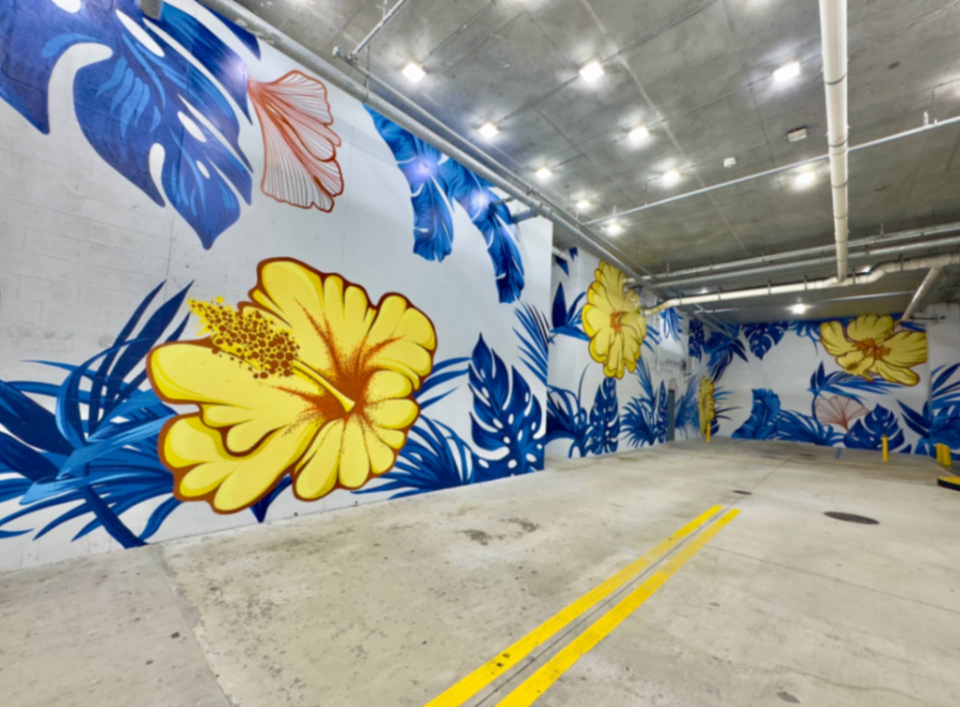 Parkline Palm Beaches parking garage entrance