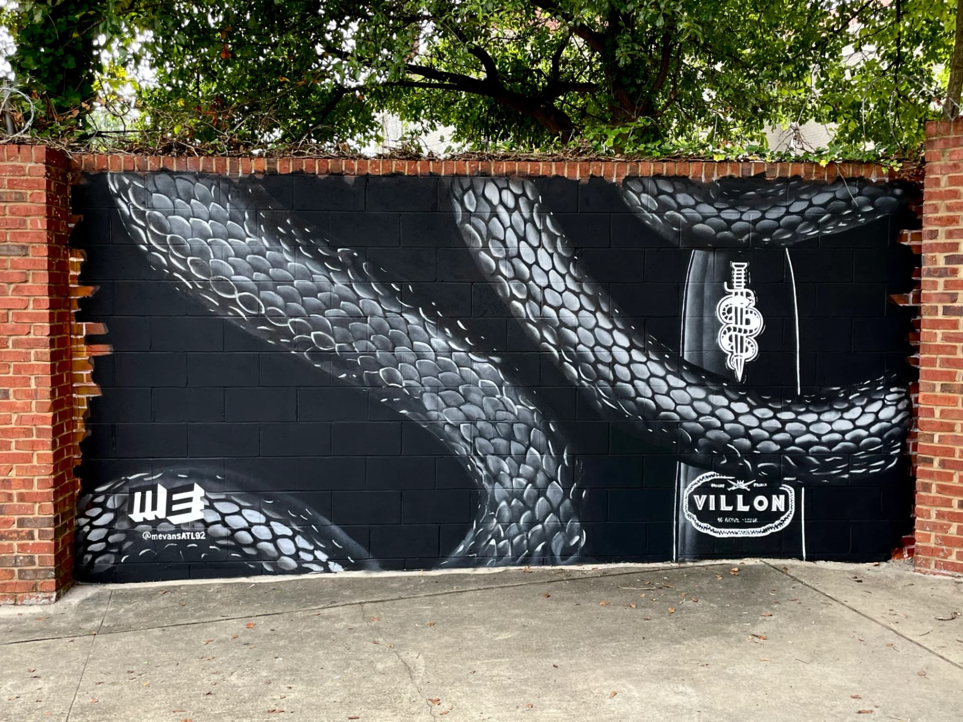 Mural for Villon Brand