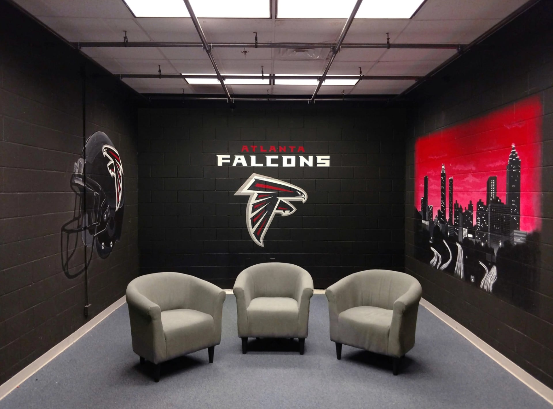 Mural for Atlanta Falcons