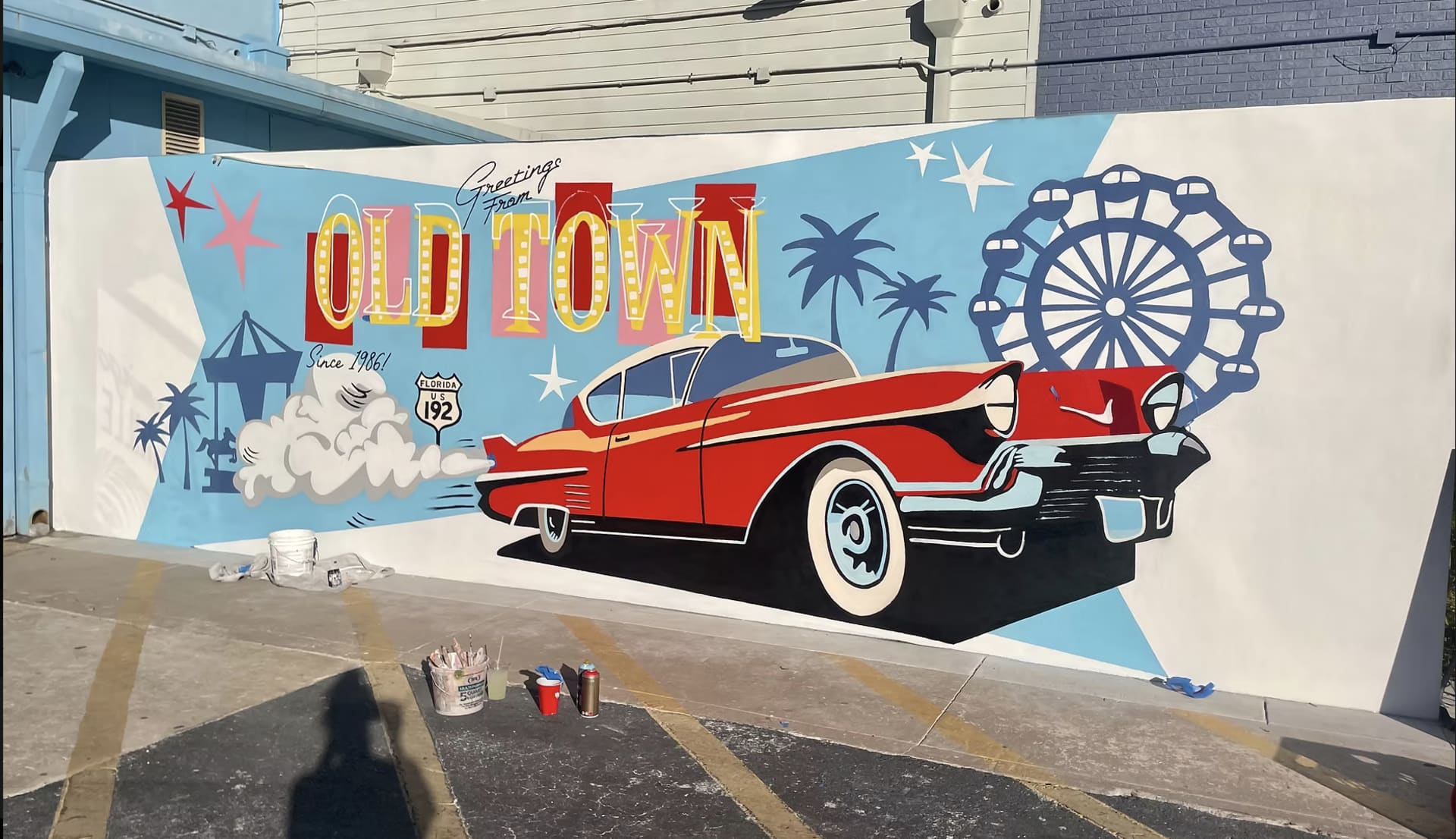 Retro Vibes of Old Town Adventure