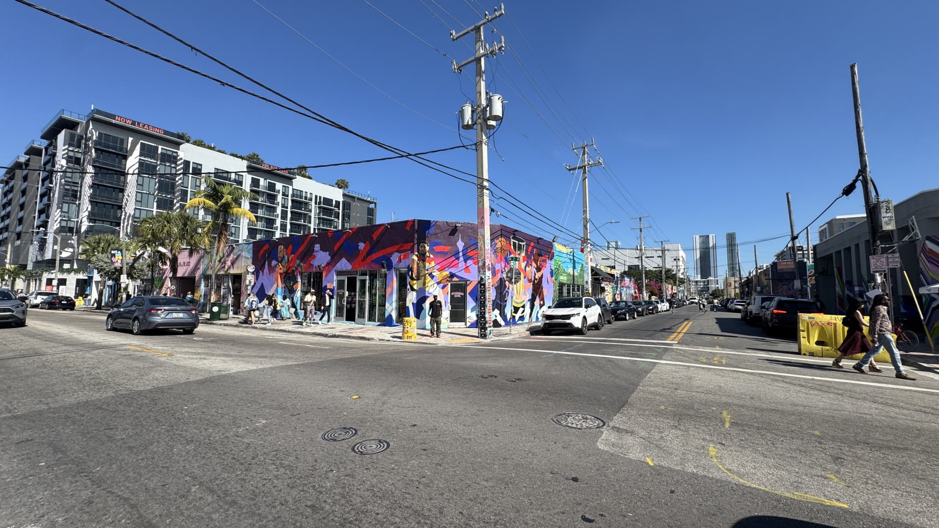 NBA Emirates Cup Tournament Mural