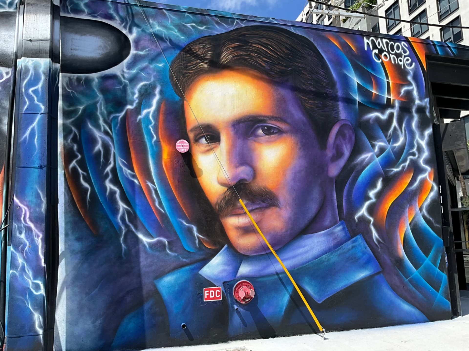 Tesla (closeup)