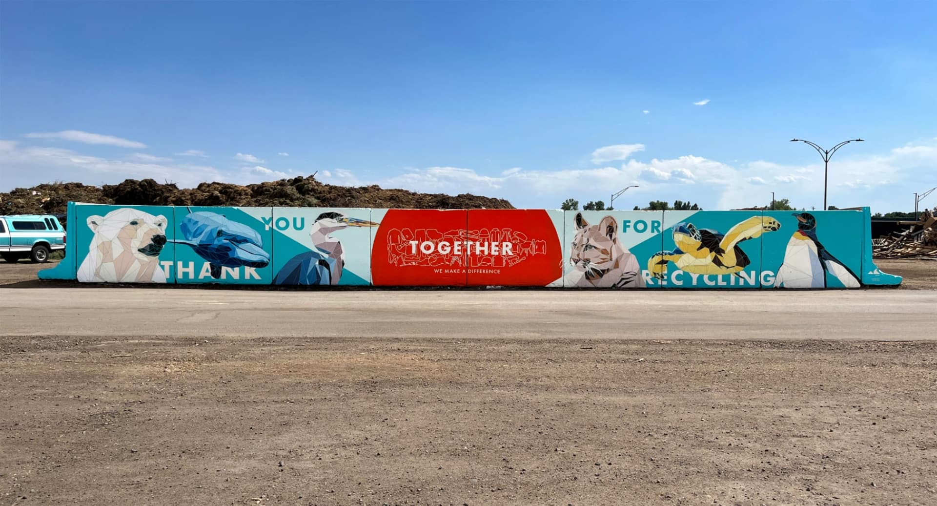 Message in a Bottle, community painting component