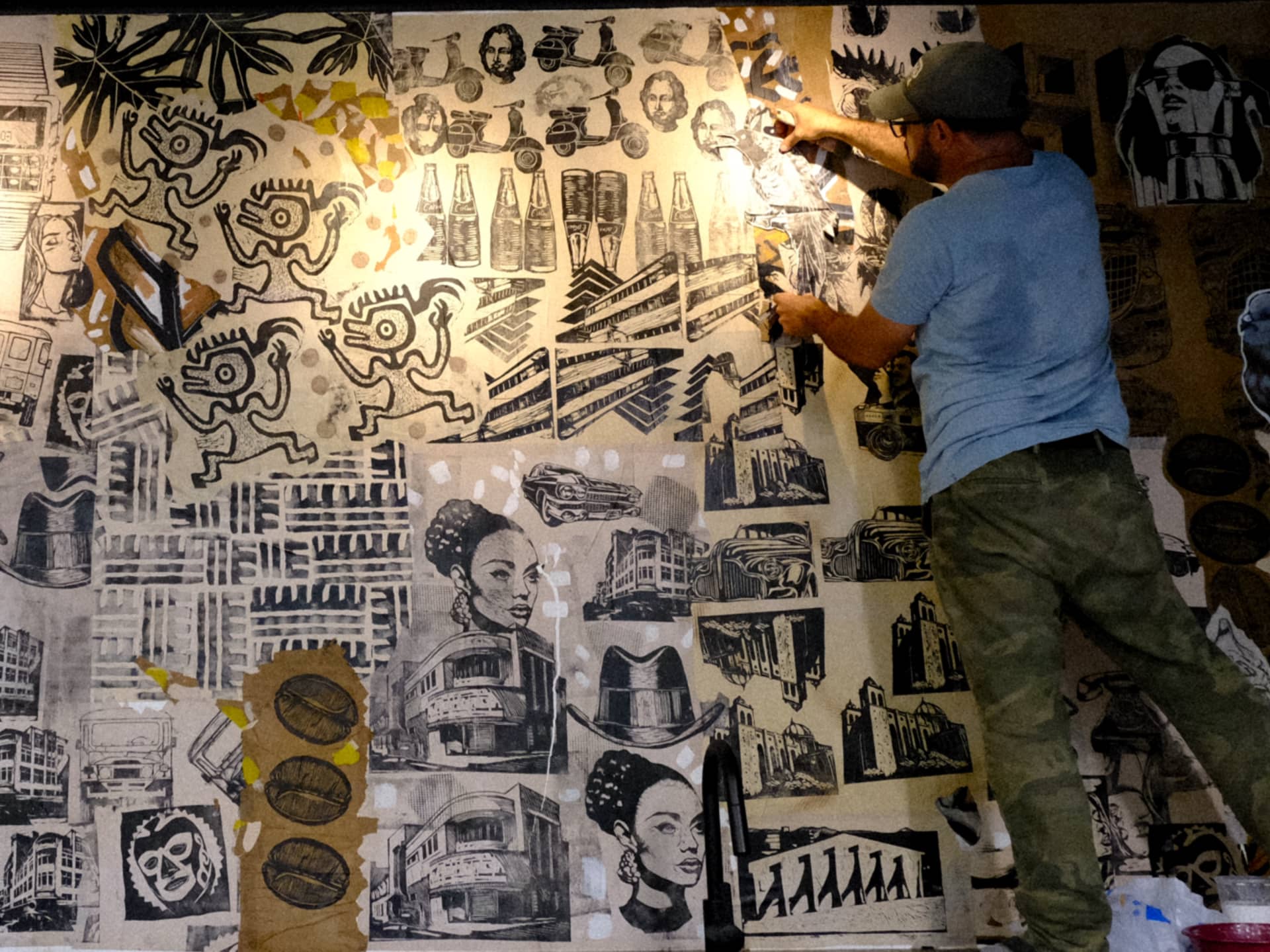 Fulanos Cafe Mural