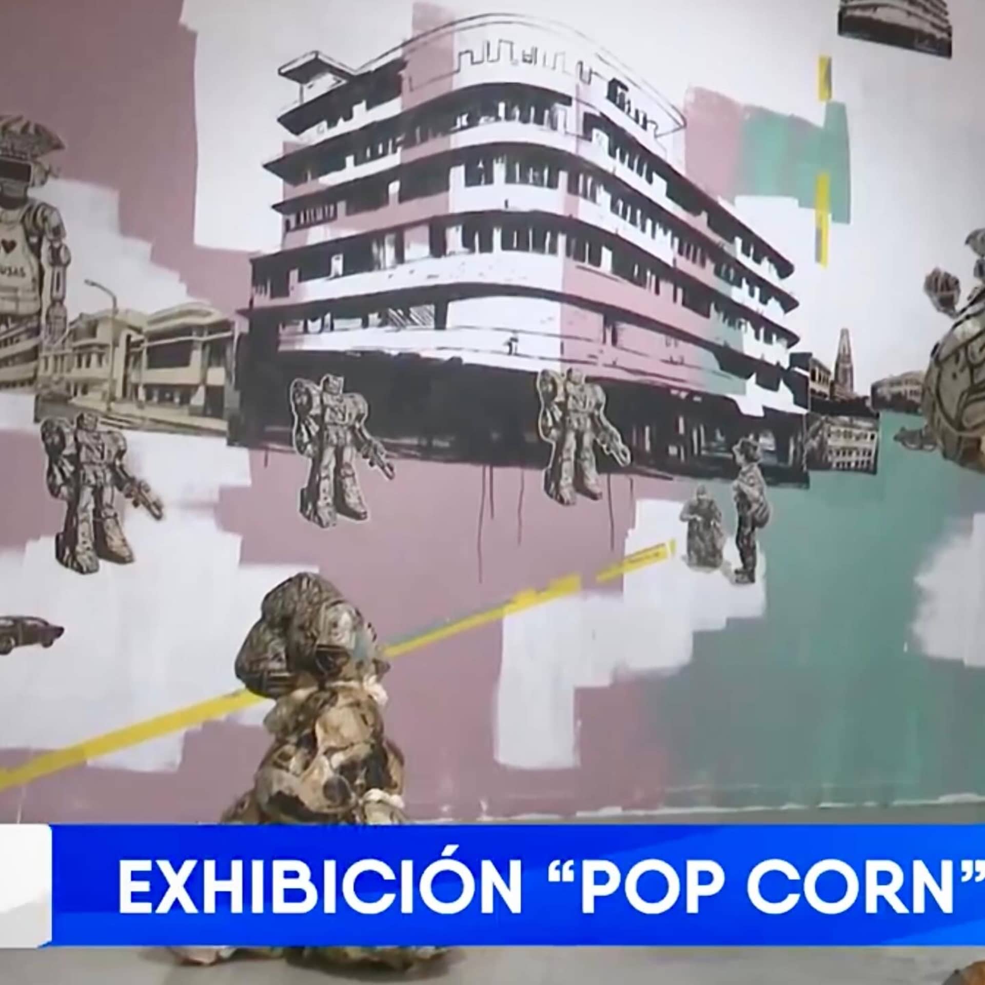 Popcorn solo exhibition