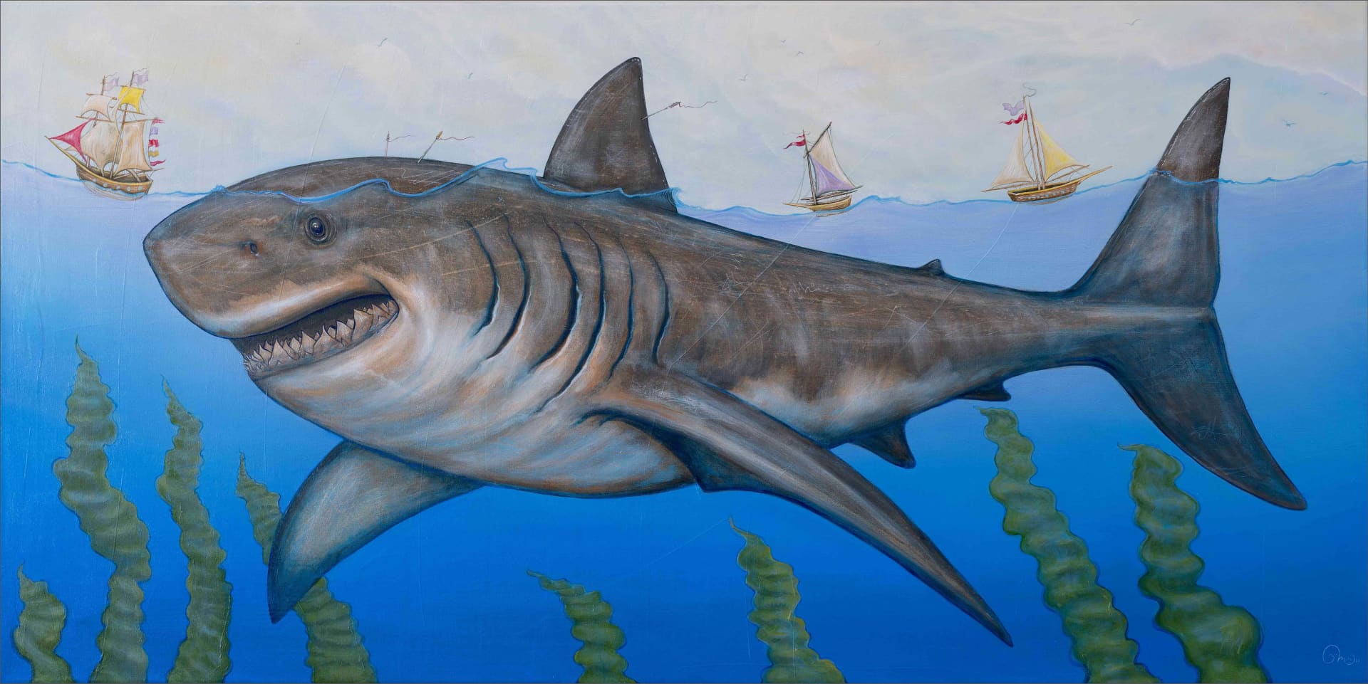 Majestic Depths of the Ocean's Guardian