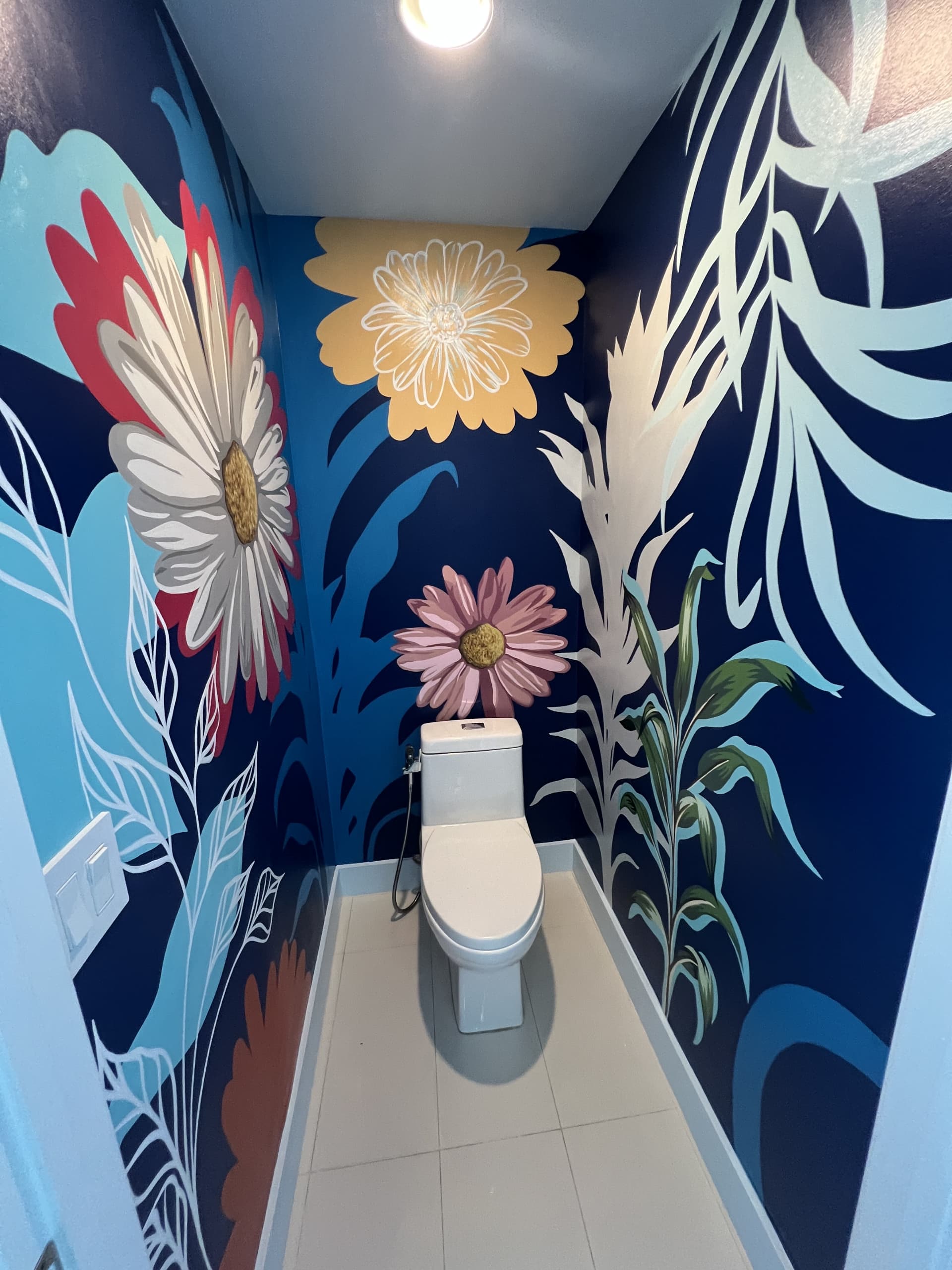 Floral Reverie in a Serene Space