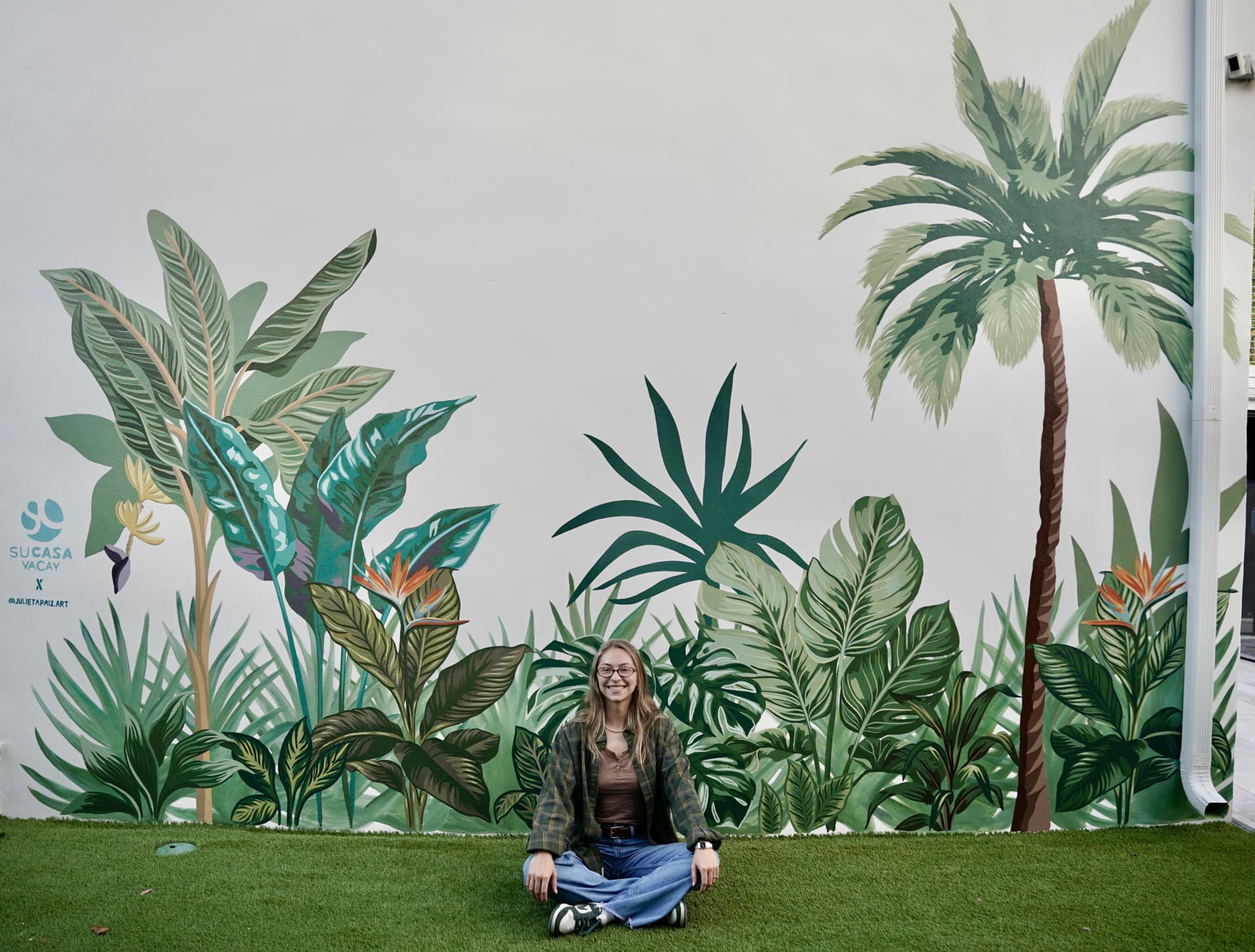 Tropical Reverie in Urban Serenity