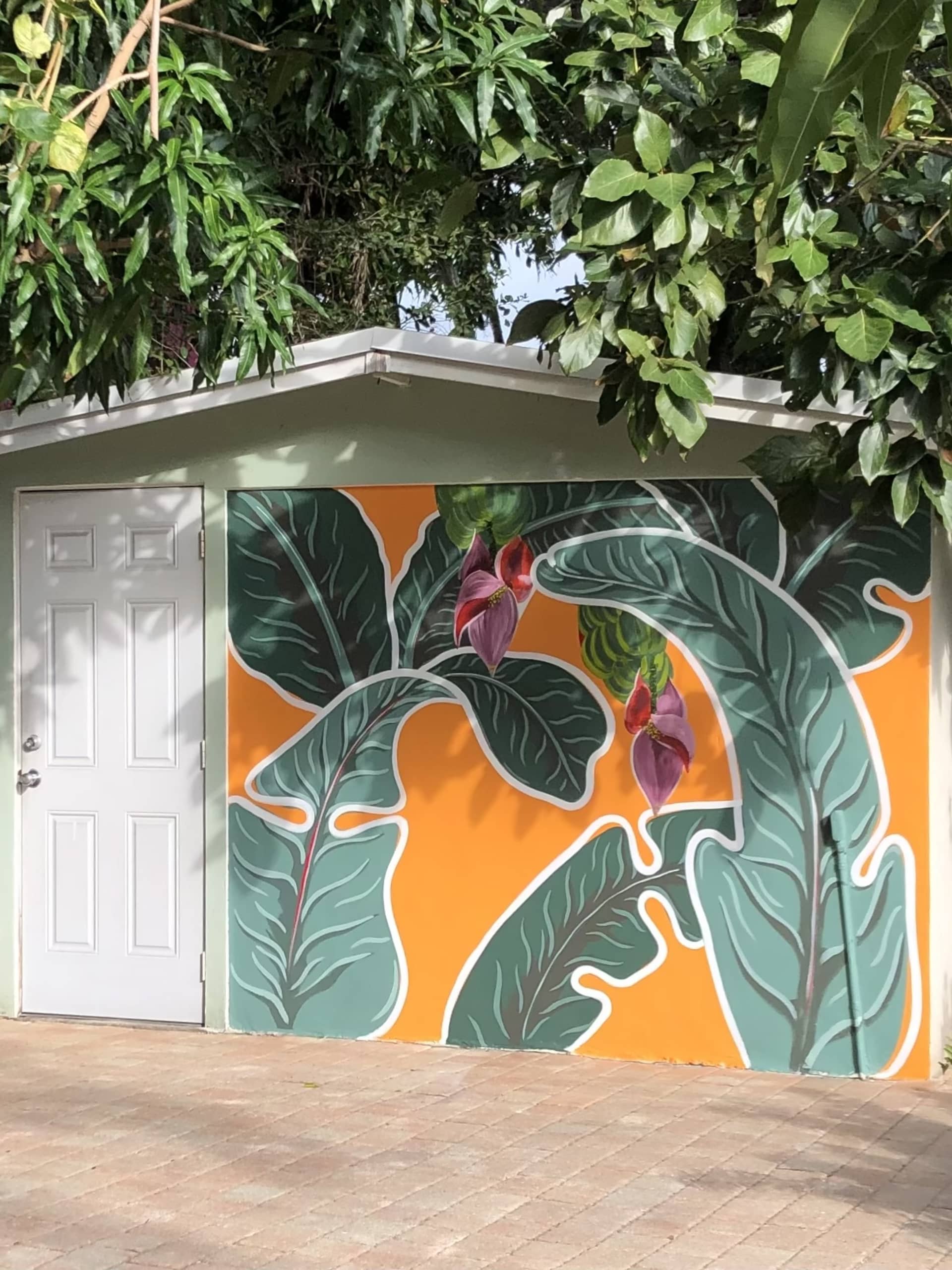 Tropical Whispers in Vibrant Hues