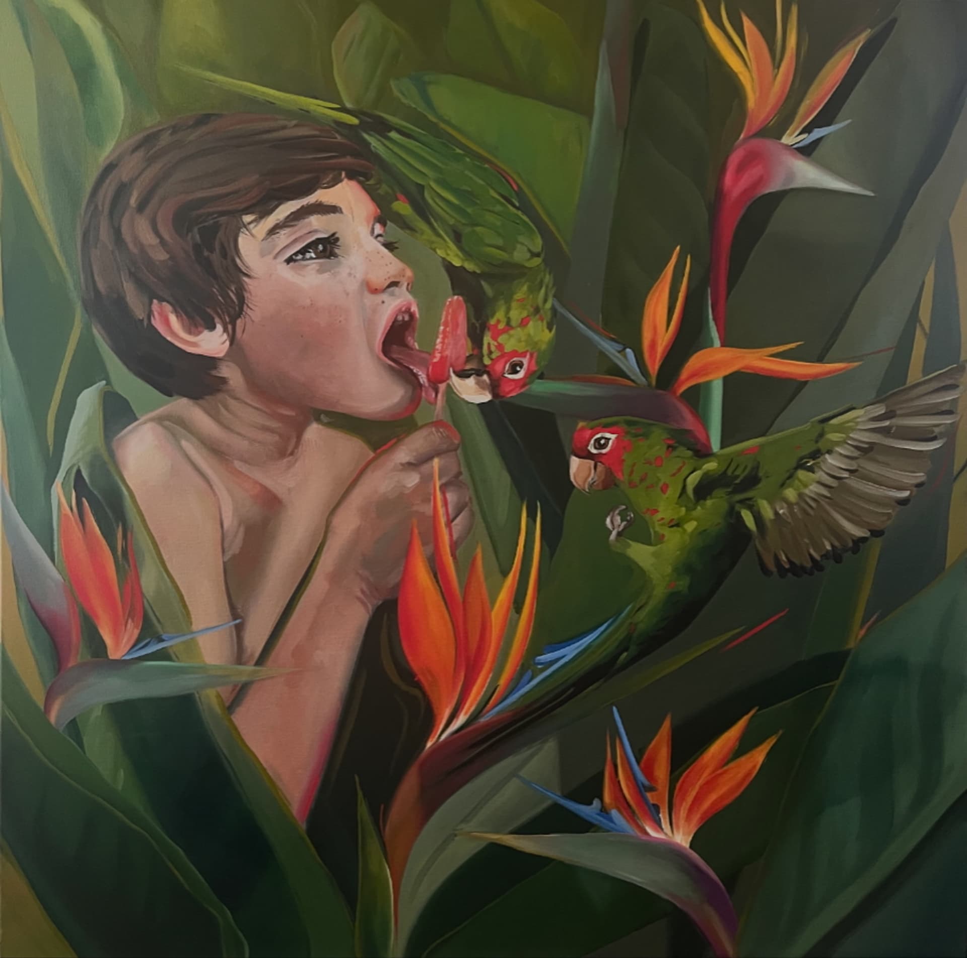 Whispers of Nature's Playful Embrace