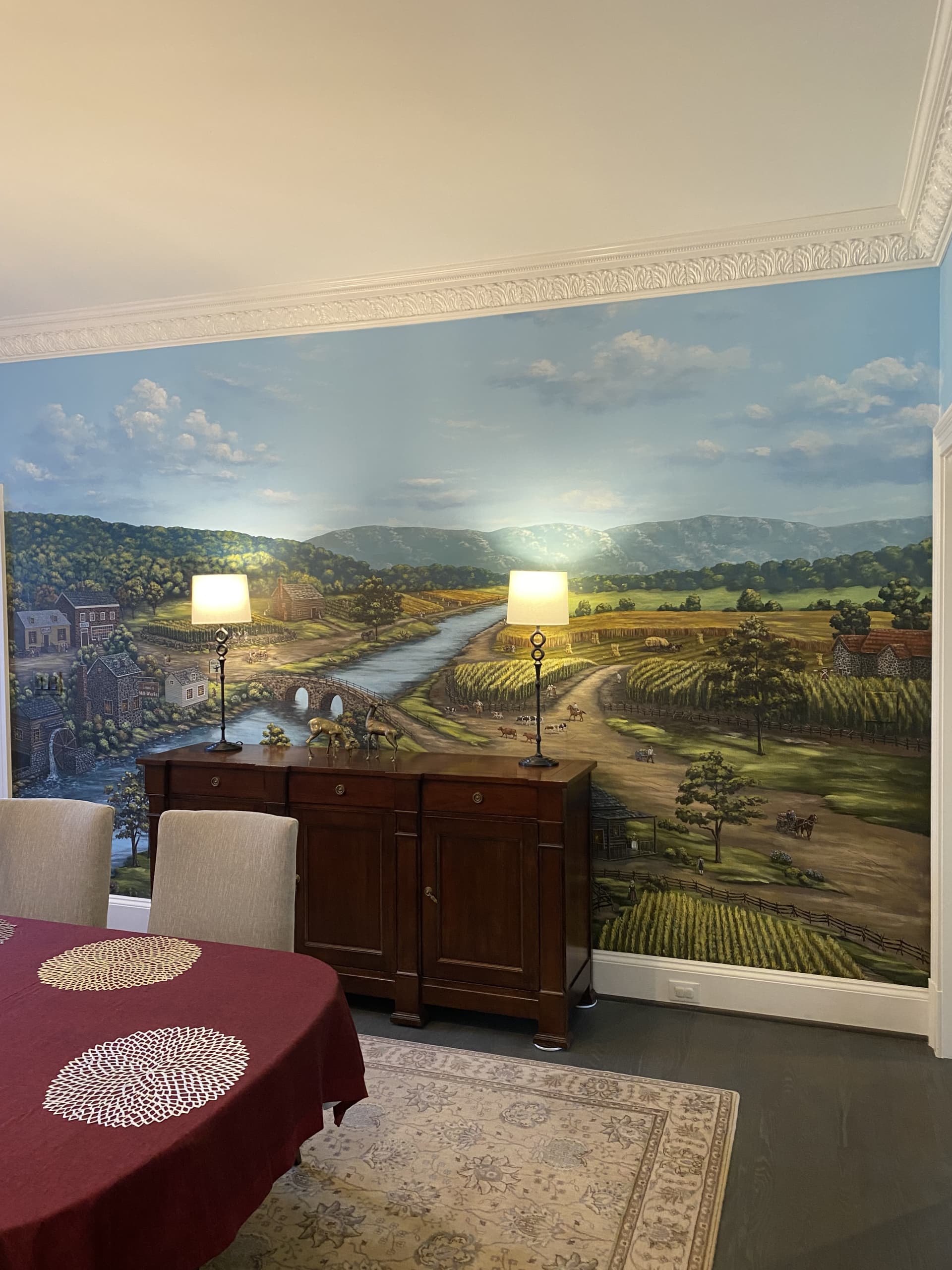 Colonial America Mural