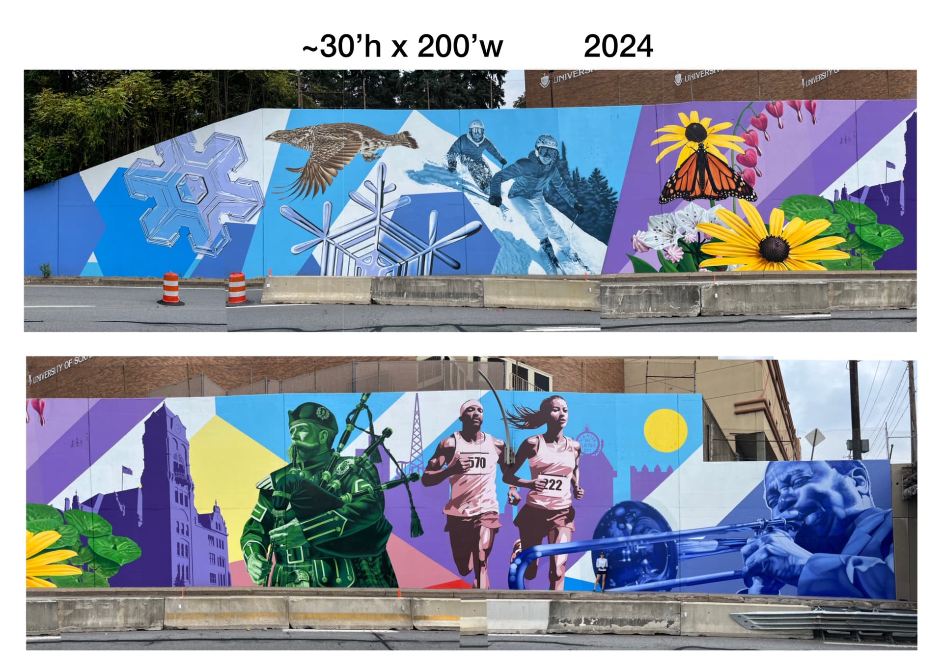 Four Seasons of Lackawanna County by John Park