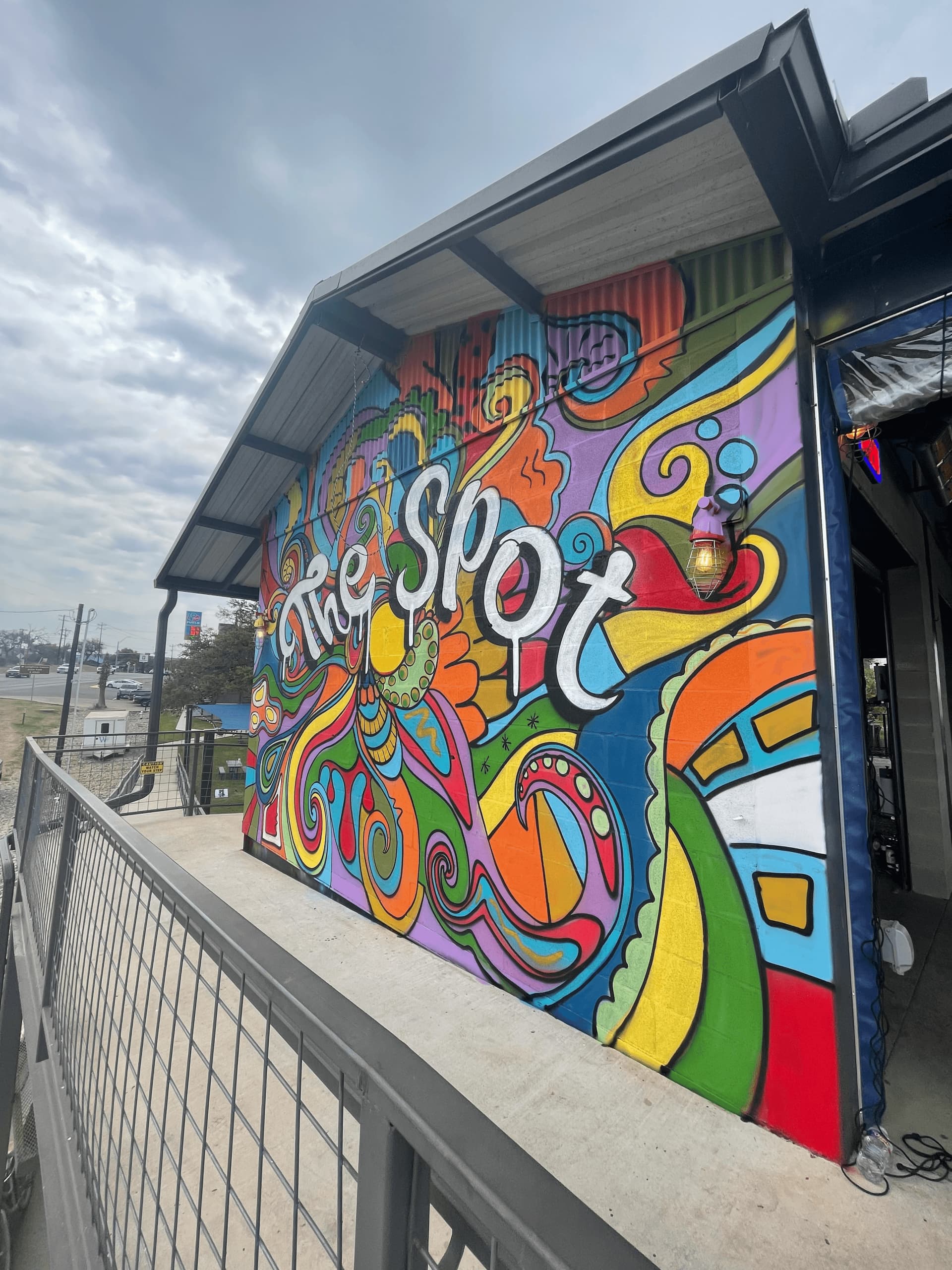 "The Spot" Mural by Michael Shellis