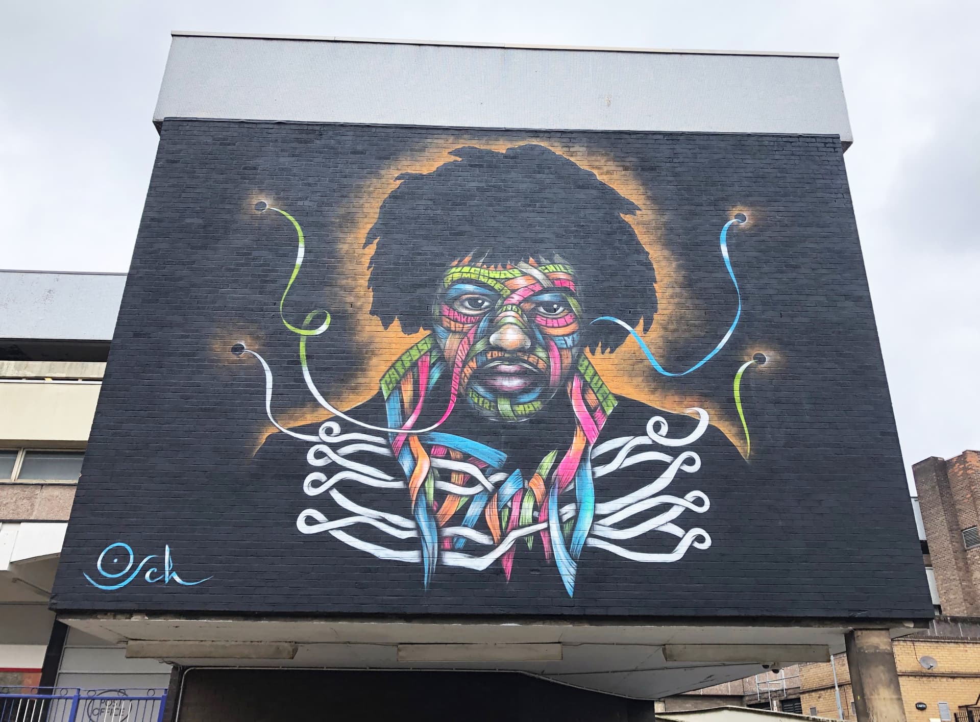 Jimi Hendrix by Otto Schade
