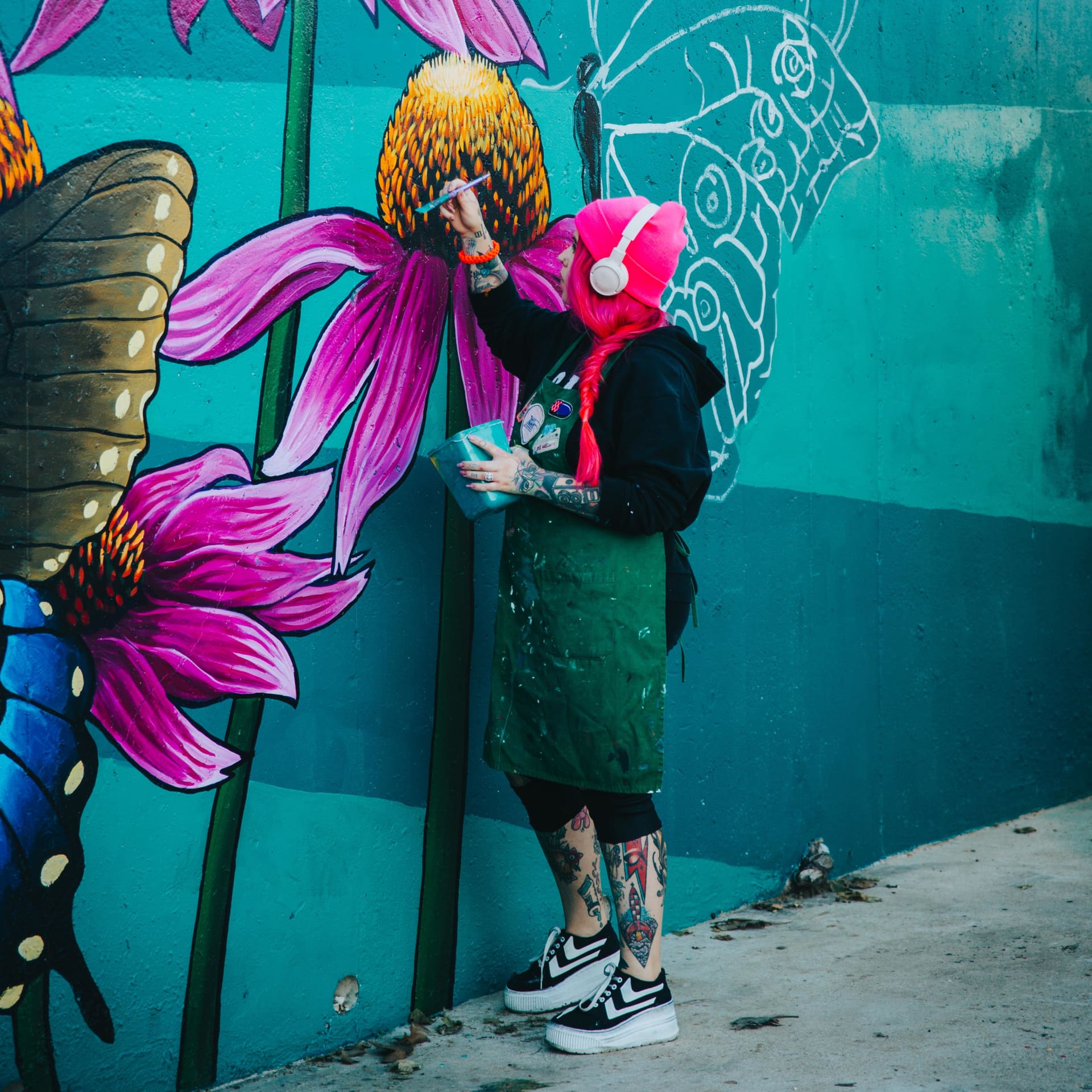 Vibrant Blossoms of Transformation and Identity by Christine Riutzel