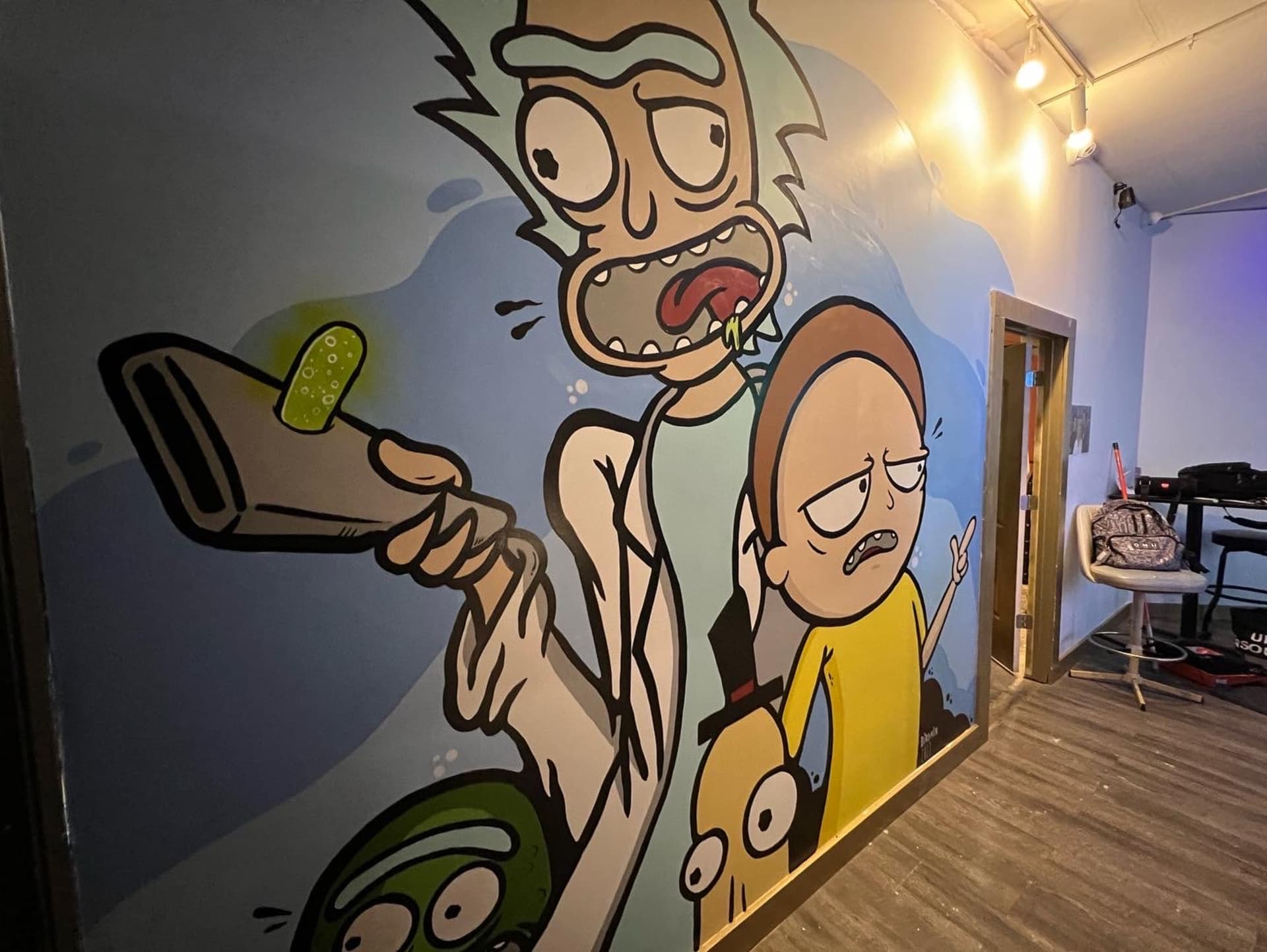 Rick and Morty by Bird Milk