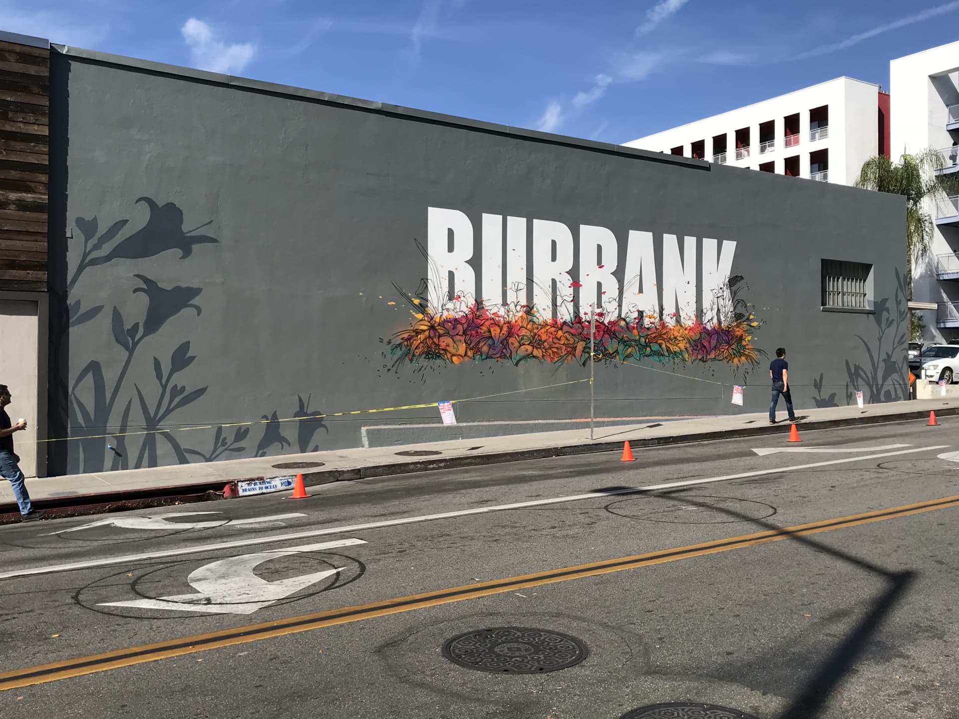 Vibrant Echoes of Burbank's Urban Spirit by Blank Canvas LA LLC