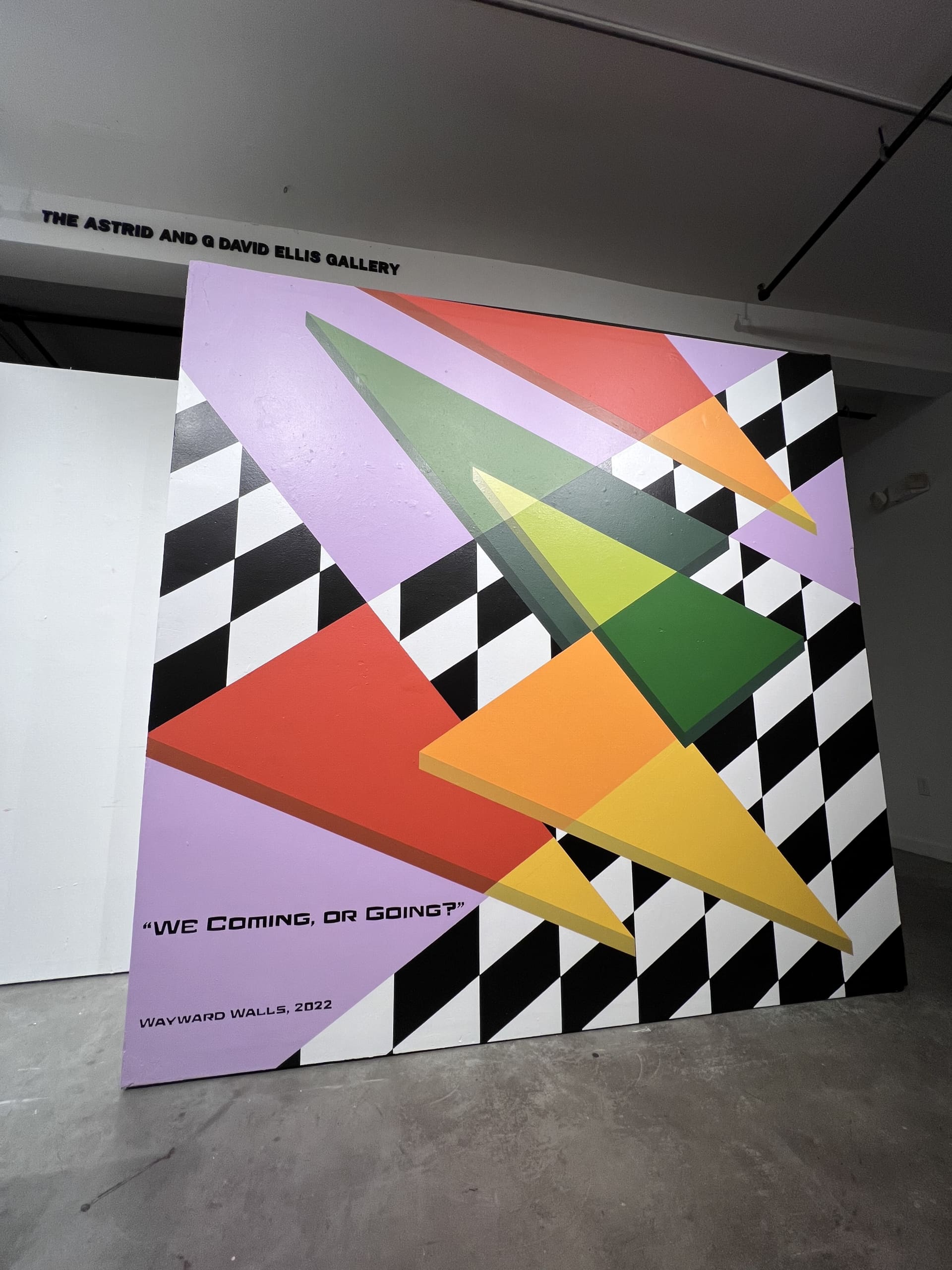 We coming or going by Jason Harvin, Wayward Walls
