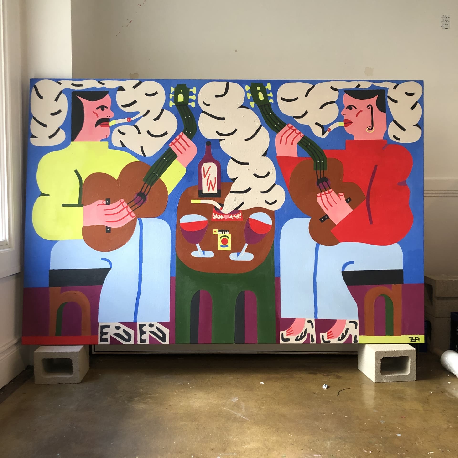 Melodies and Mirth in Colorful Harmony by Zack Rosebrugh