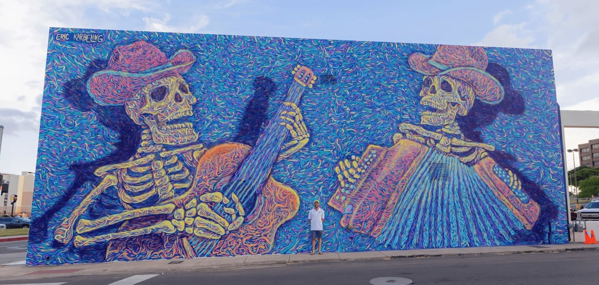 Dancing with Shadows in Vibrant Harmony by Eric Karbeling