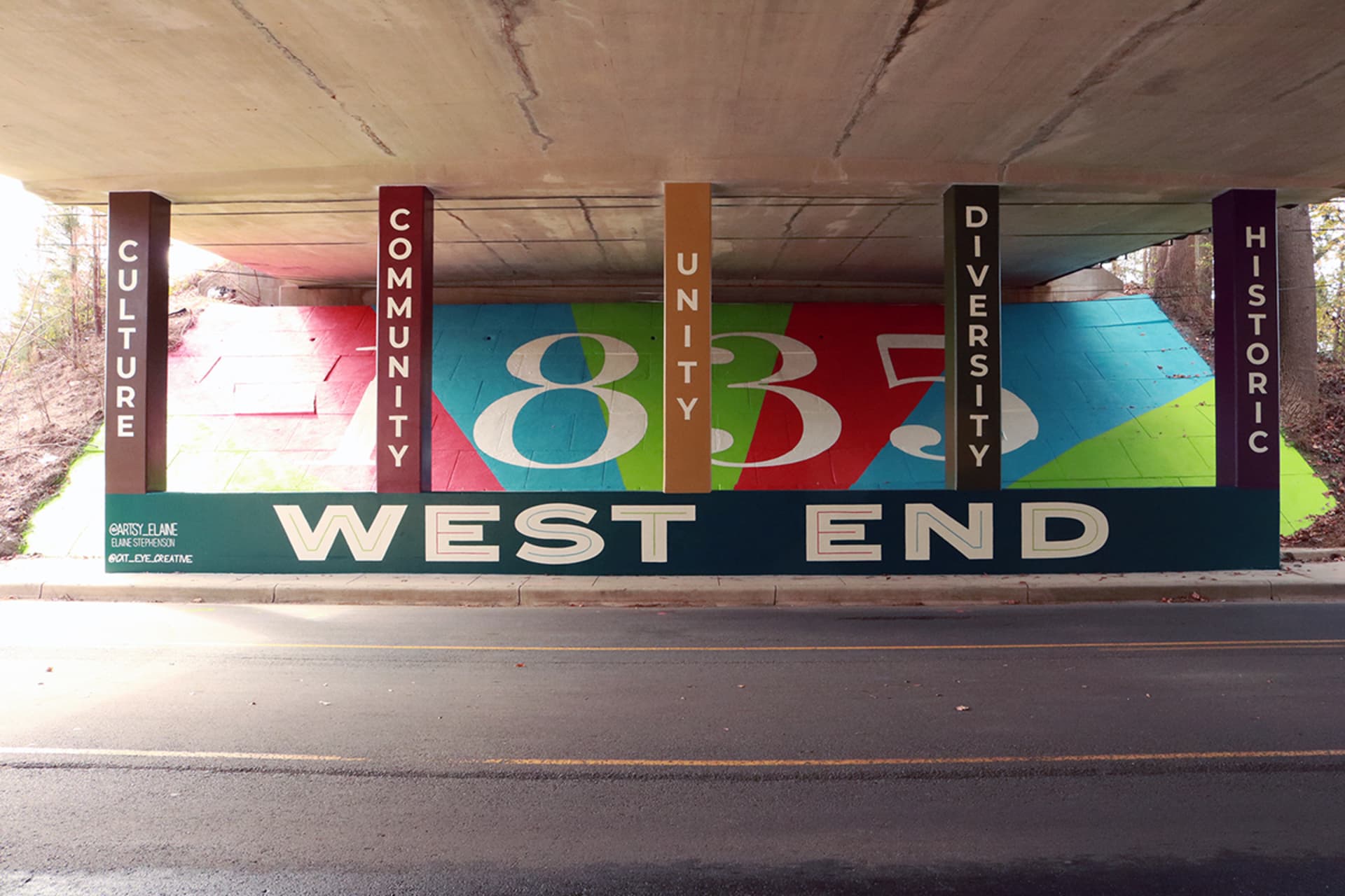 West End Bridge by Elaine Stephenson