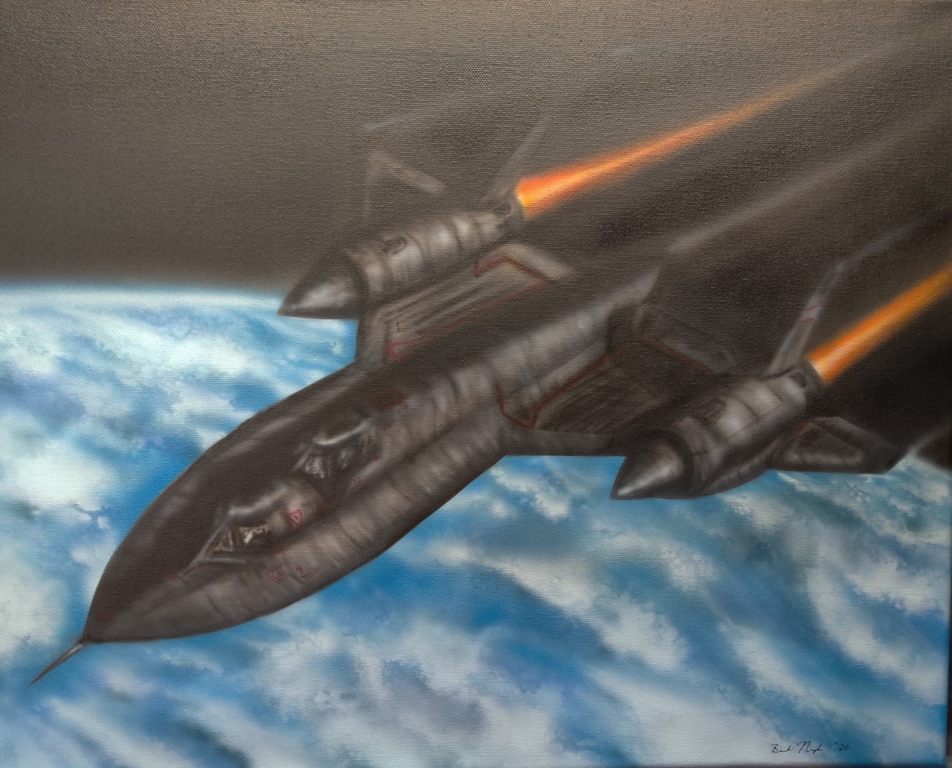 Sr71 by Brandon Naegle