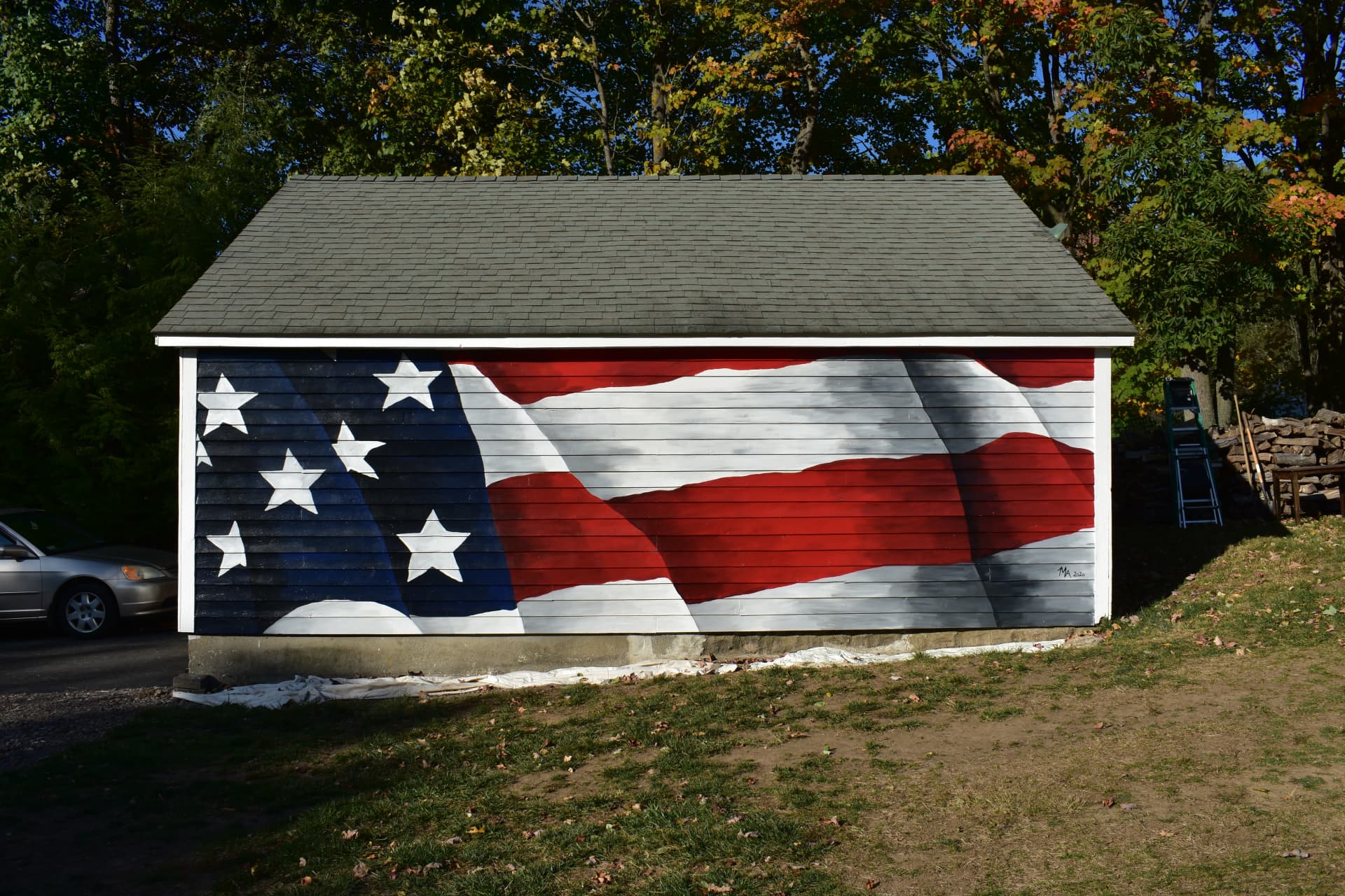 American Flag by Monica Aguilar