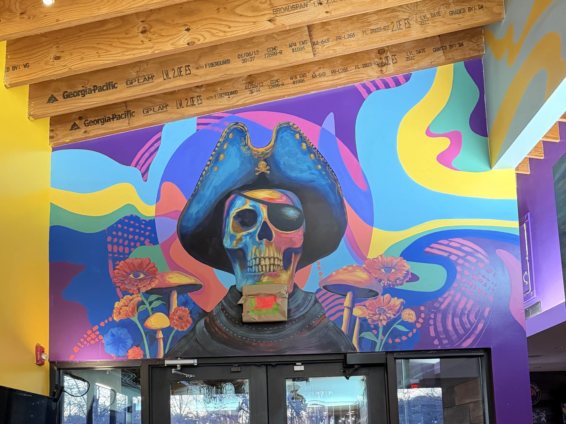 Vibrant Echoes of a Pirate's Dream by Kendall Mccann
