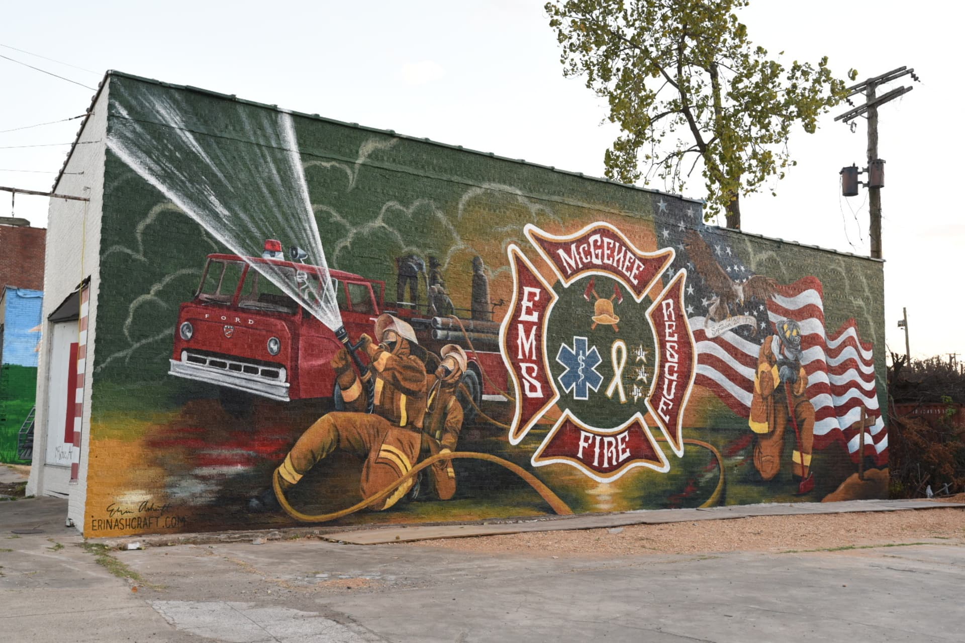 McGeHee Fire Memorial by Erin Ashcraft
