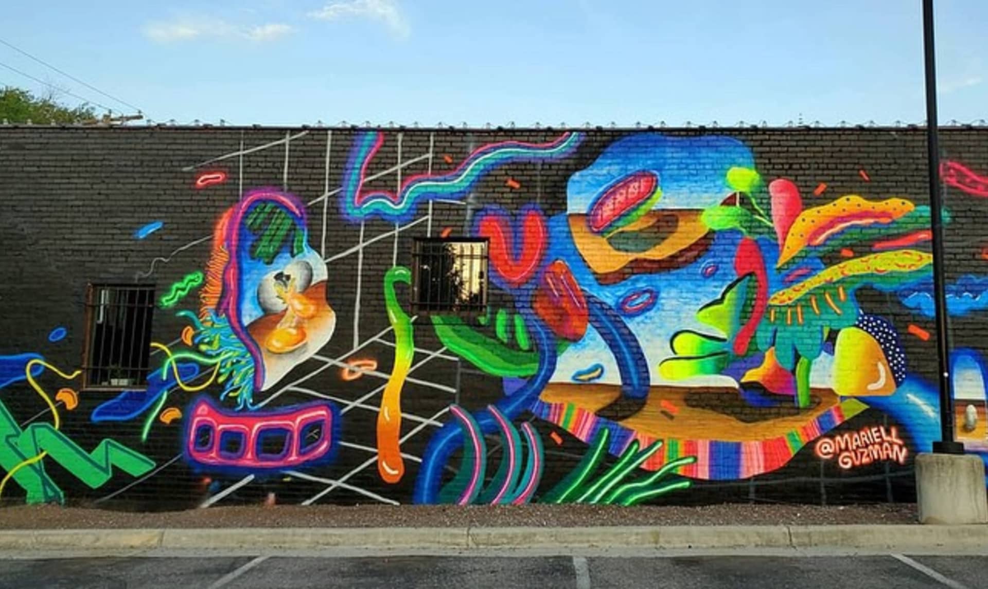 Vibrant Echoes of Urban Imagination by Mariell