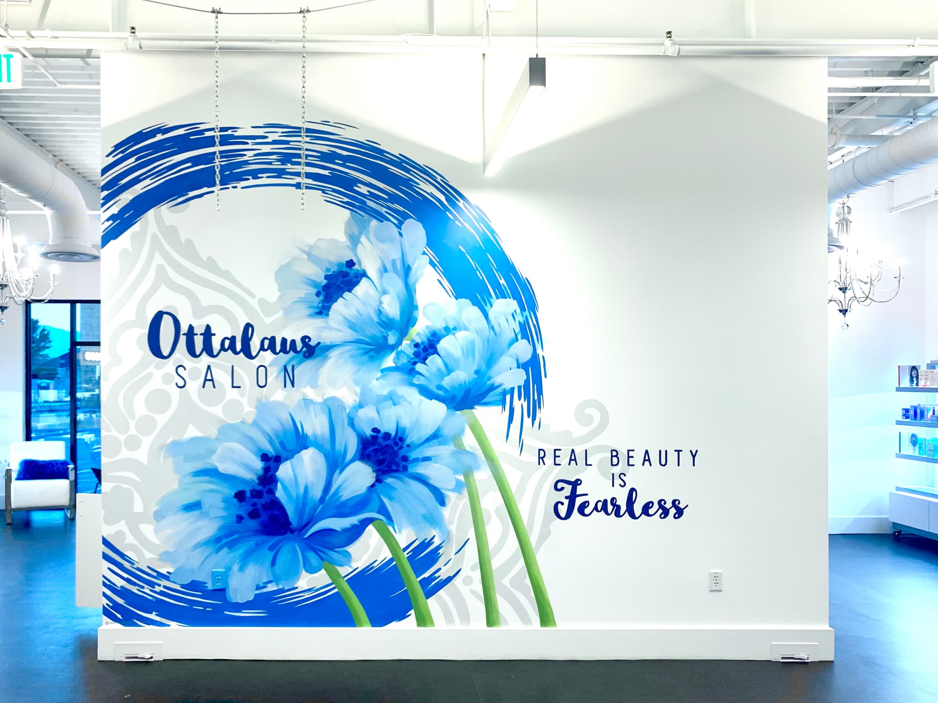 Salon Mural by Morgan
