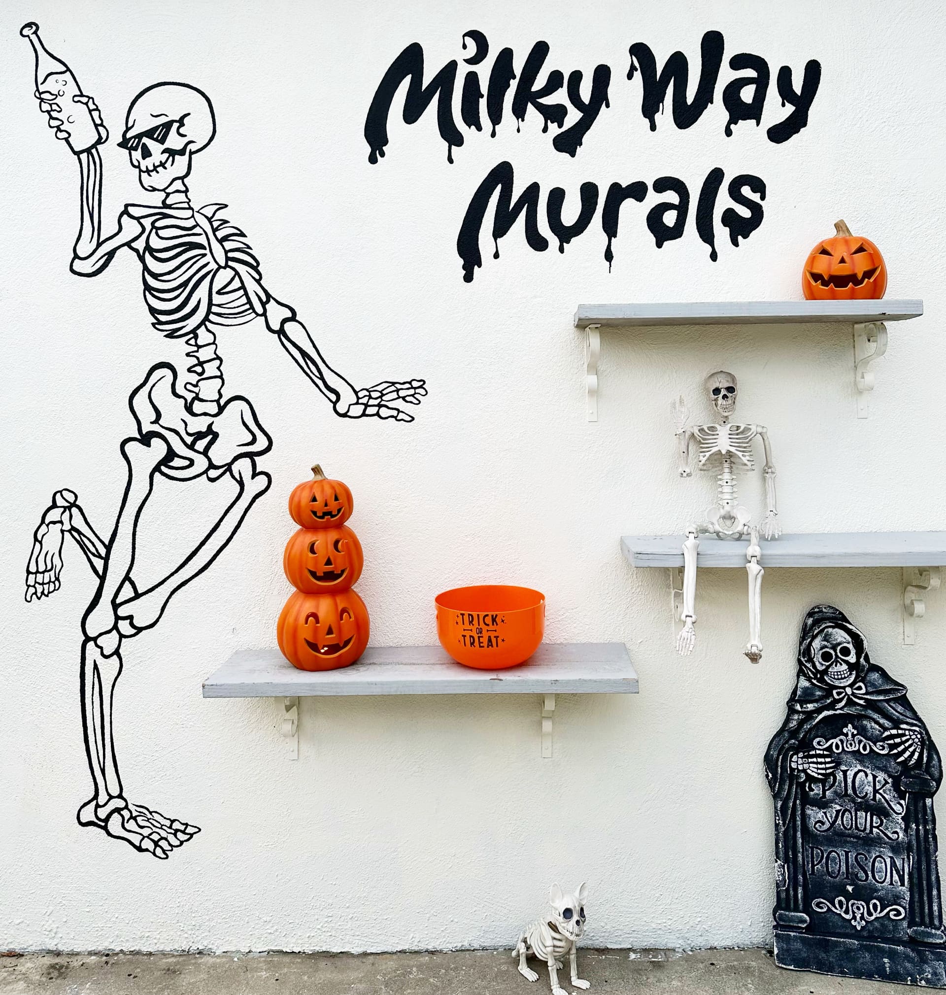 Spooky Season by Milky Way Murals