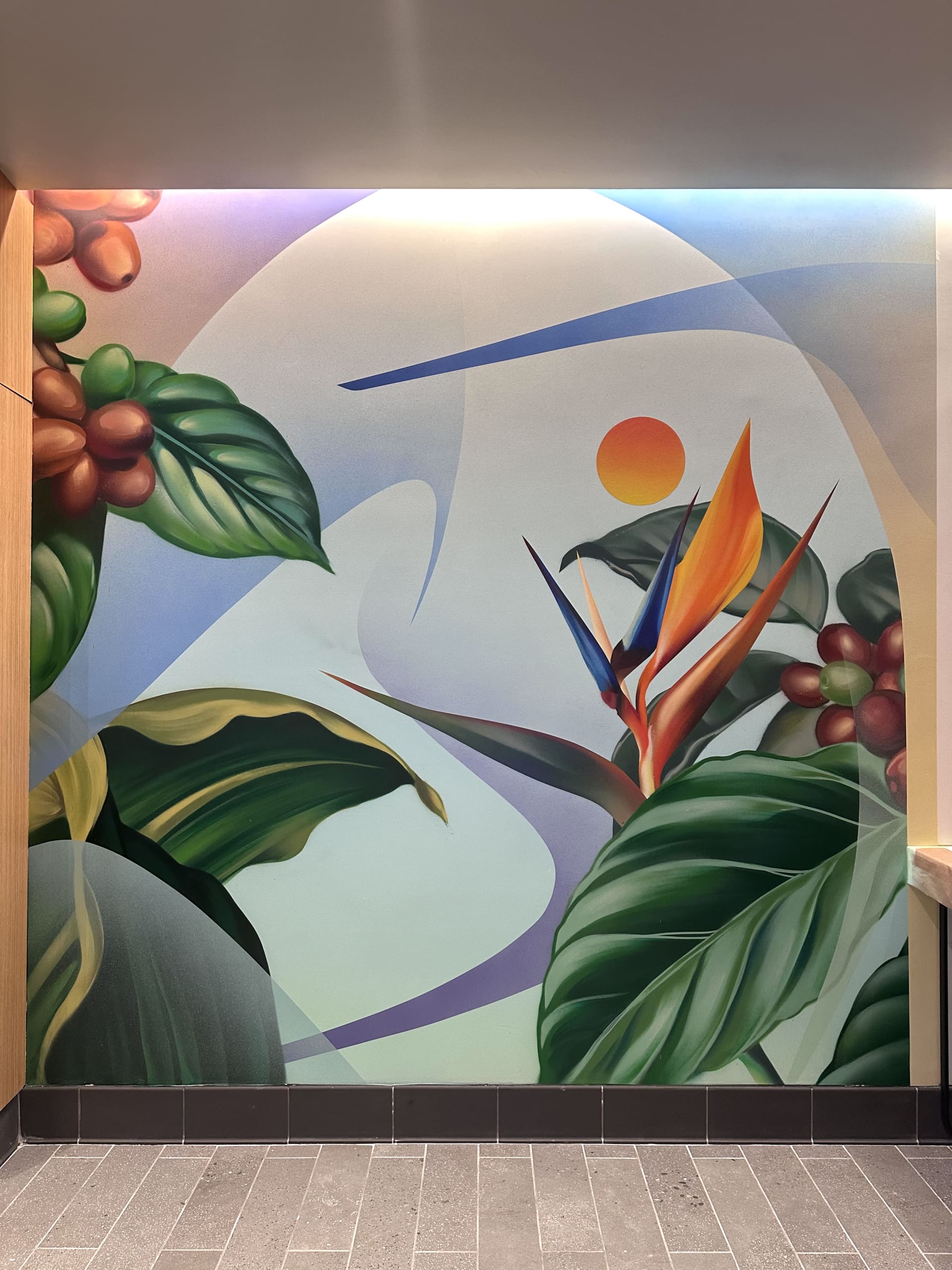 Tropical Harmony in Vibrant Color Palette by Muta Vision