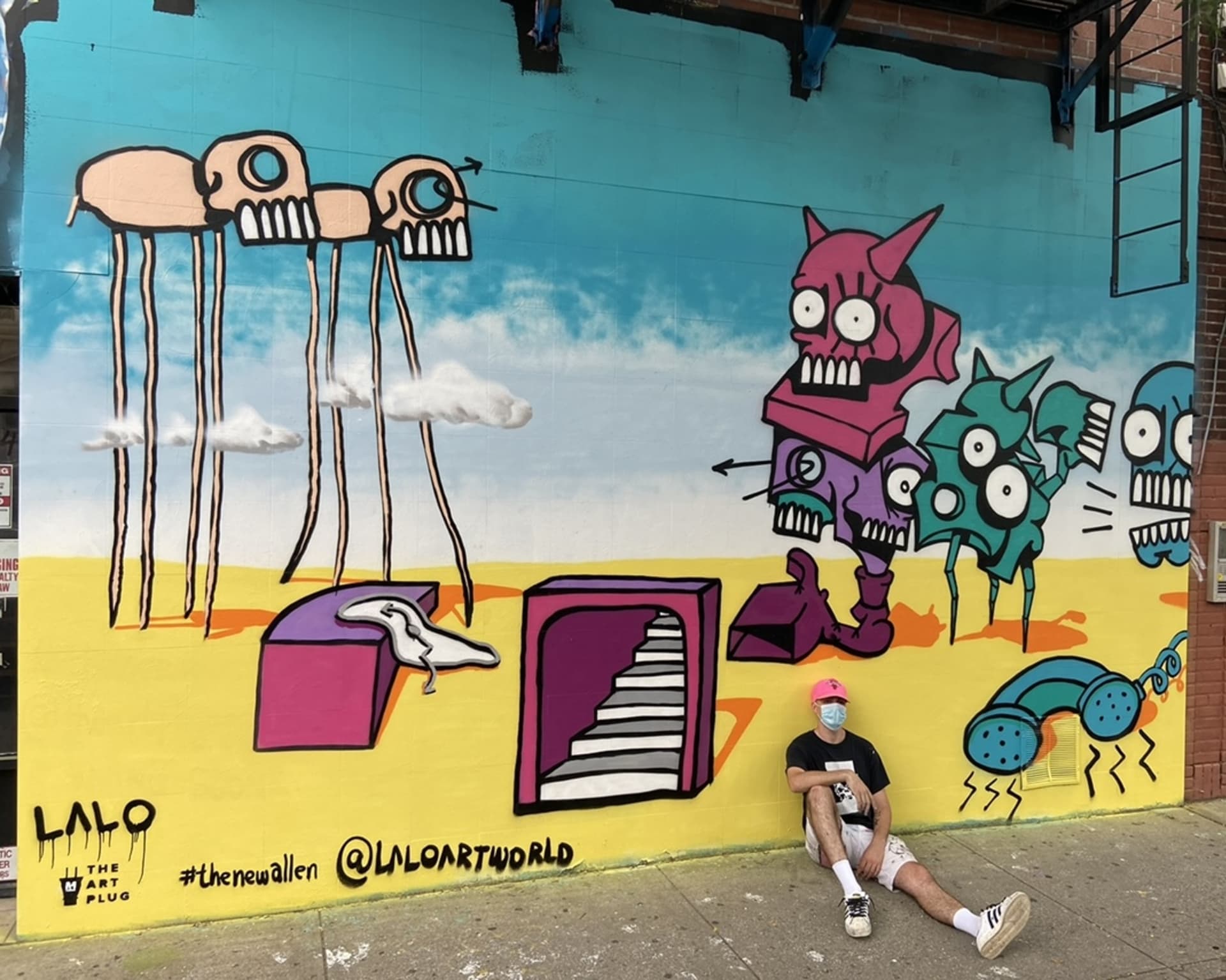 Dalí called, said pull up to Allen Street by Lalo