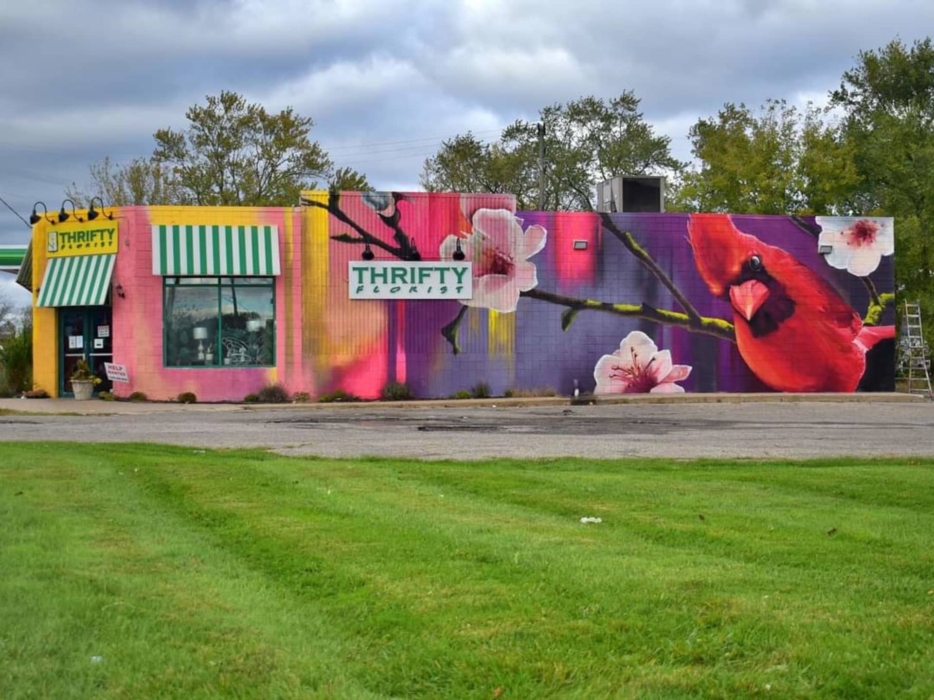 Vibrant Harmony of Nature and Urban Life by Zach Curtis