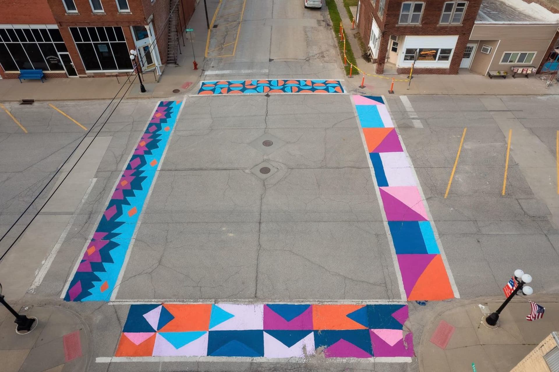 Crosswalk Mural by Tacy Cummings