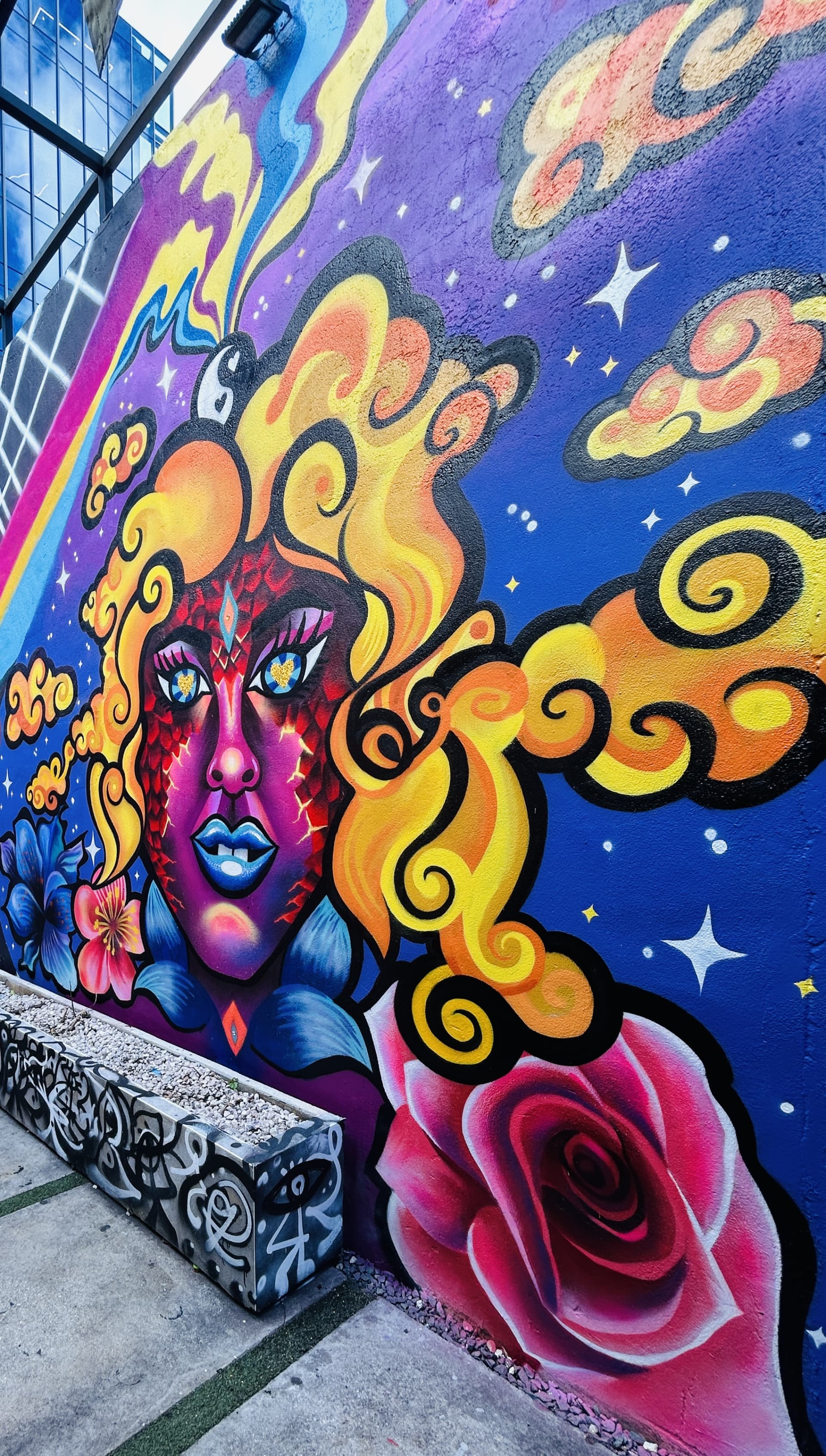Wynwood mural festival. Love, life cafe. Miami. by Morazul