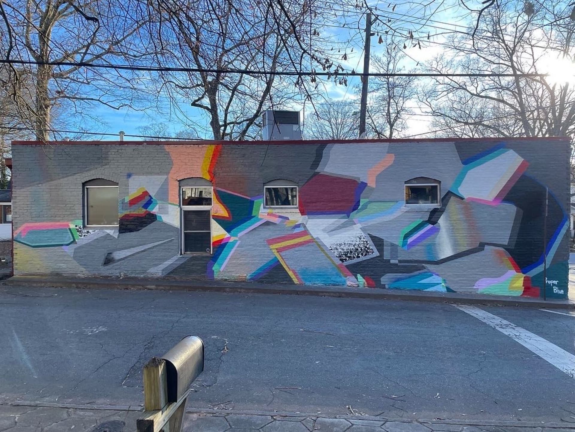Fragments of Color in Urban Harmony by Austin Blue