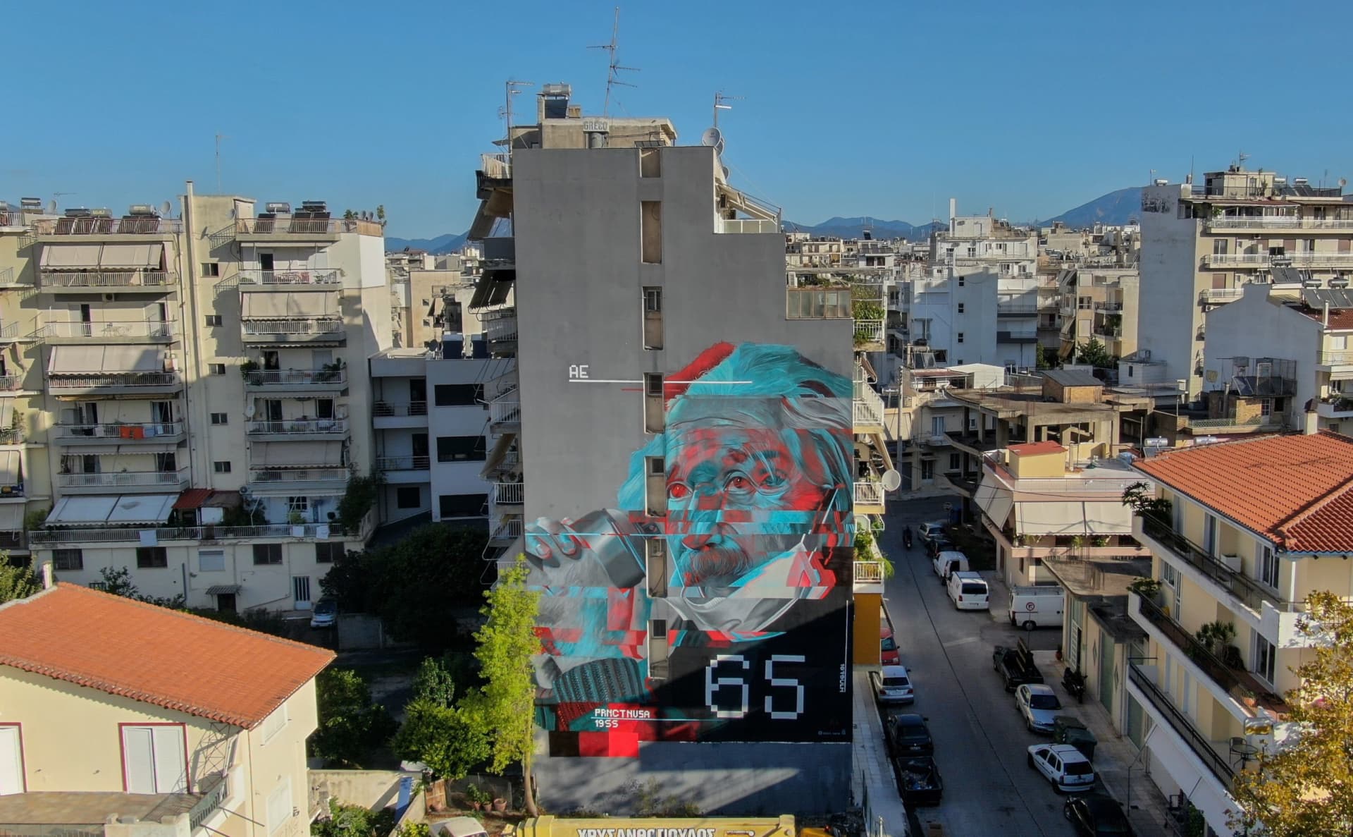 Einstein's death anniversary by Asier