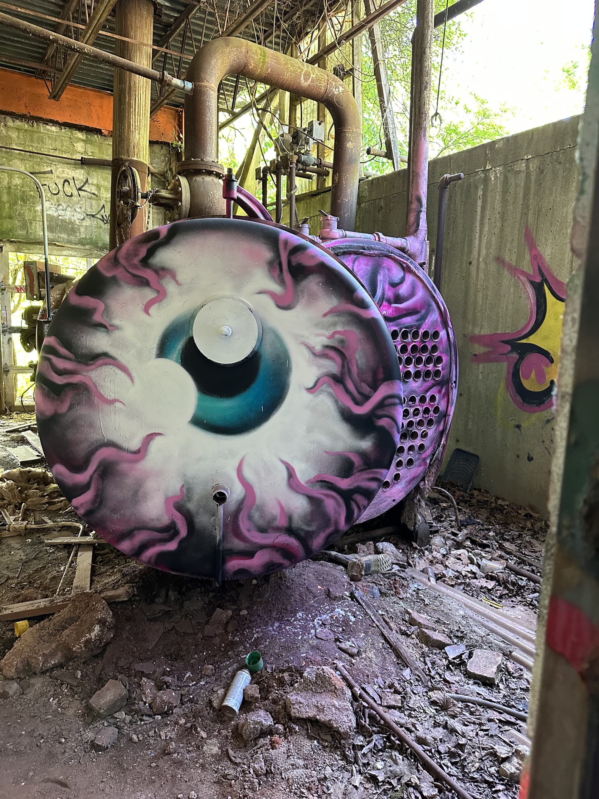 In my eye by Skatchface