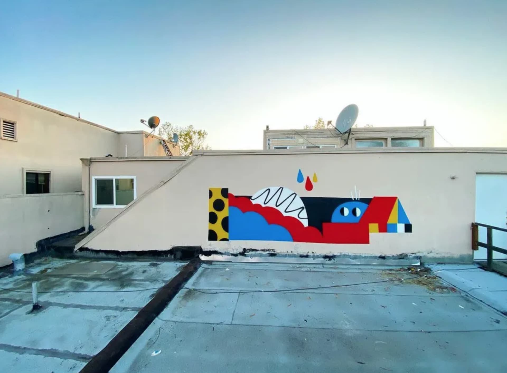 Whimsical Echoes of Berkeley's Urban Canvas by Darin
